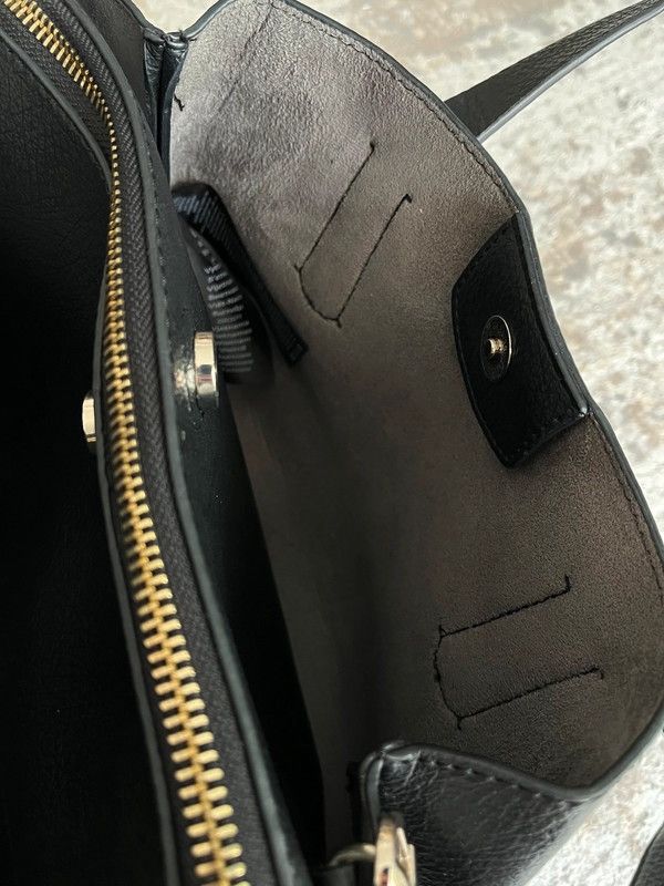 Guess Guess Bag Eco Leather Hand Bag Black Silver 2000s Rare Size ONE SIZE - 11 Thumbnail
