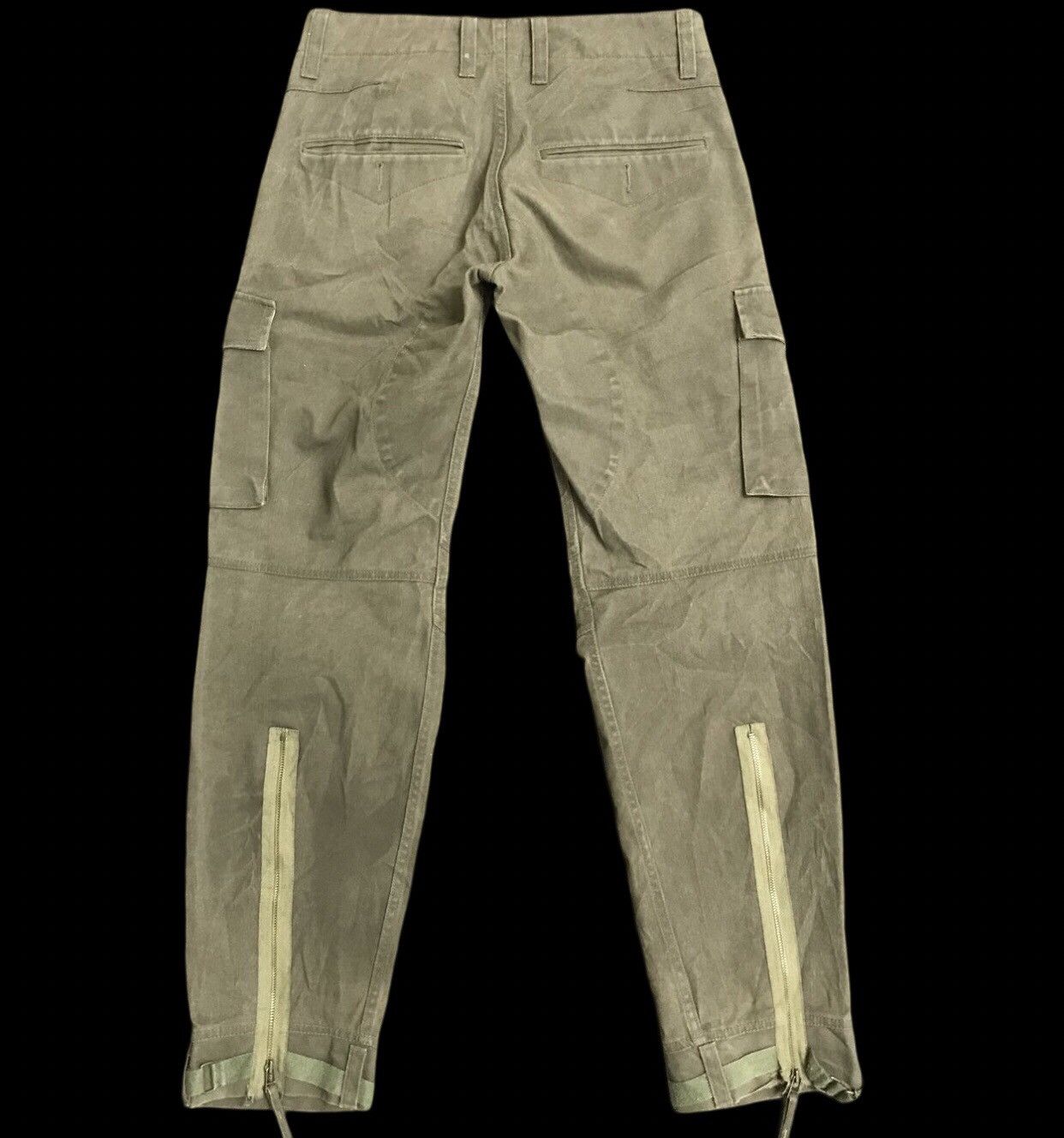 Japanese Brand CP330 NCFM Japan Balloon Style Ankle Zipper Cargo Pant Size US 30 / EU 46 - 1 Thumbnail