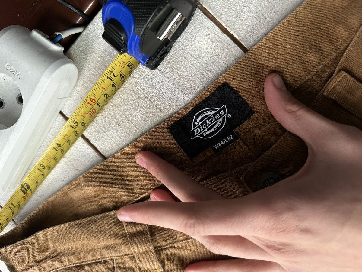 Dickies MUSTARD DICKIES 🚨 CARGO PANTS Y2K SK8 BAGGY MULTIPOCKET Size US 34 / EU 50 - 5 Thumbnail