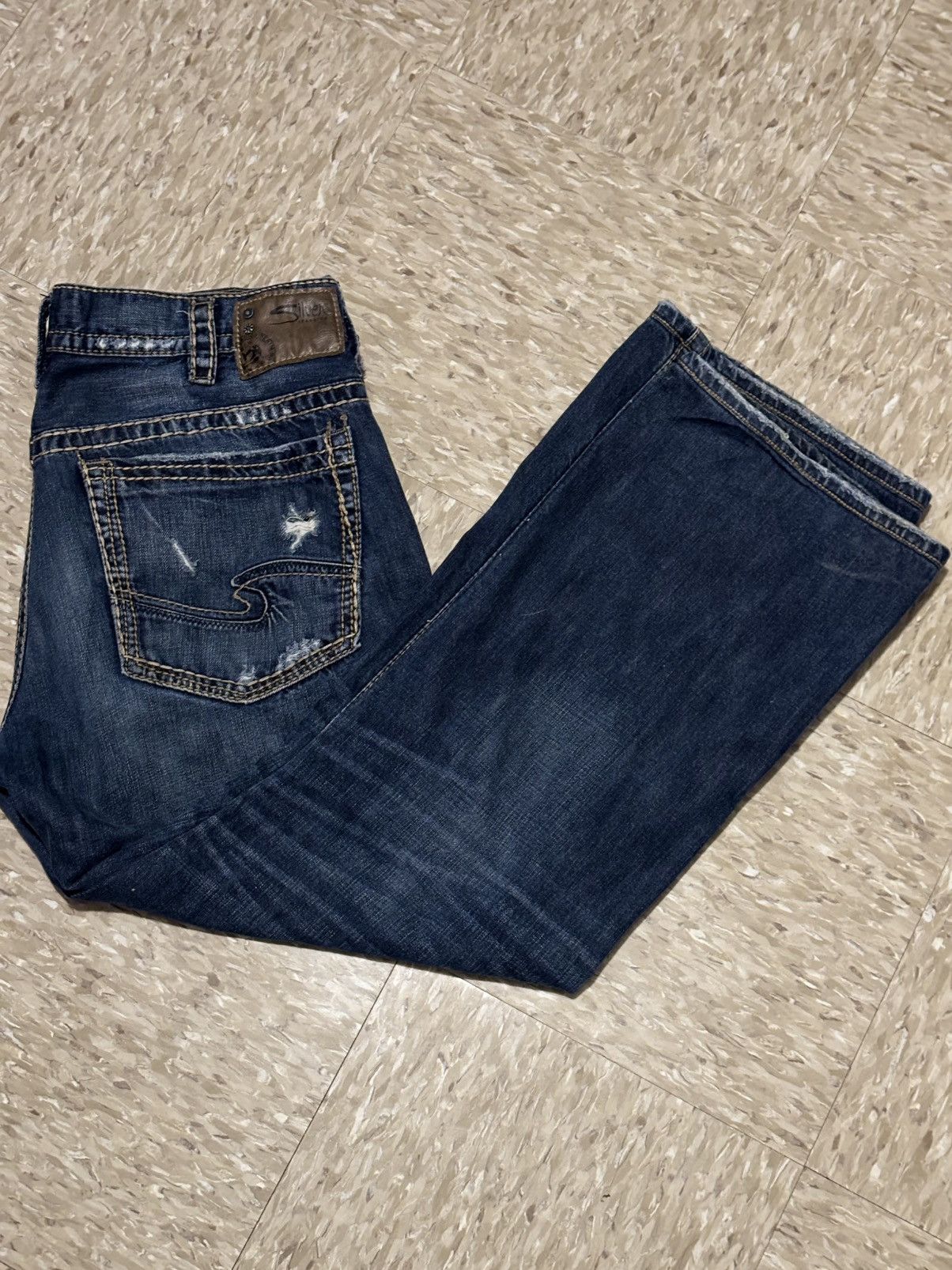 Silver Jeans Co. Men’s Silver jeans co brand y2k denim jeans Size US 36 / EU 52 - 2 Thumbnail