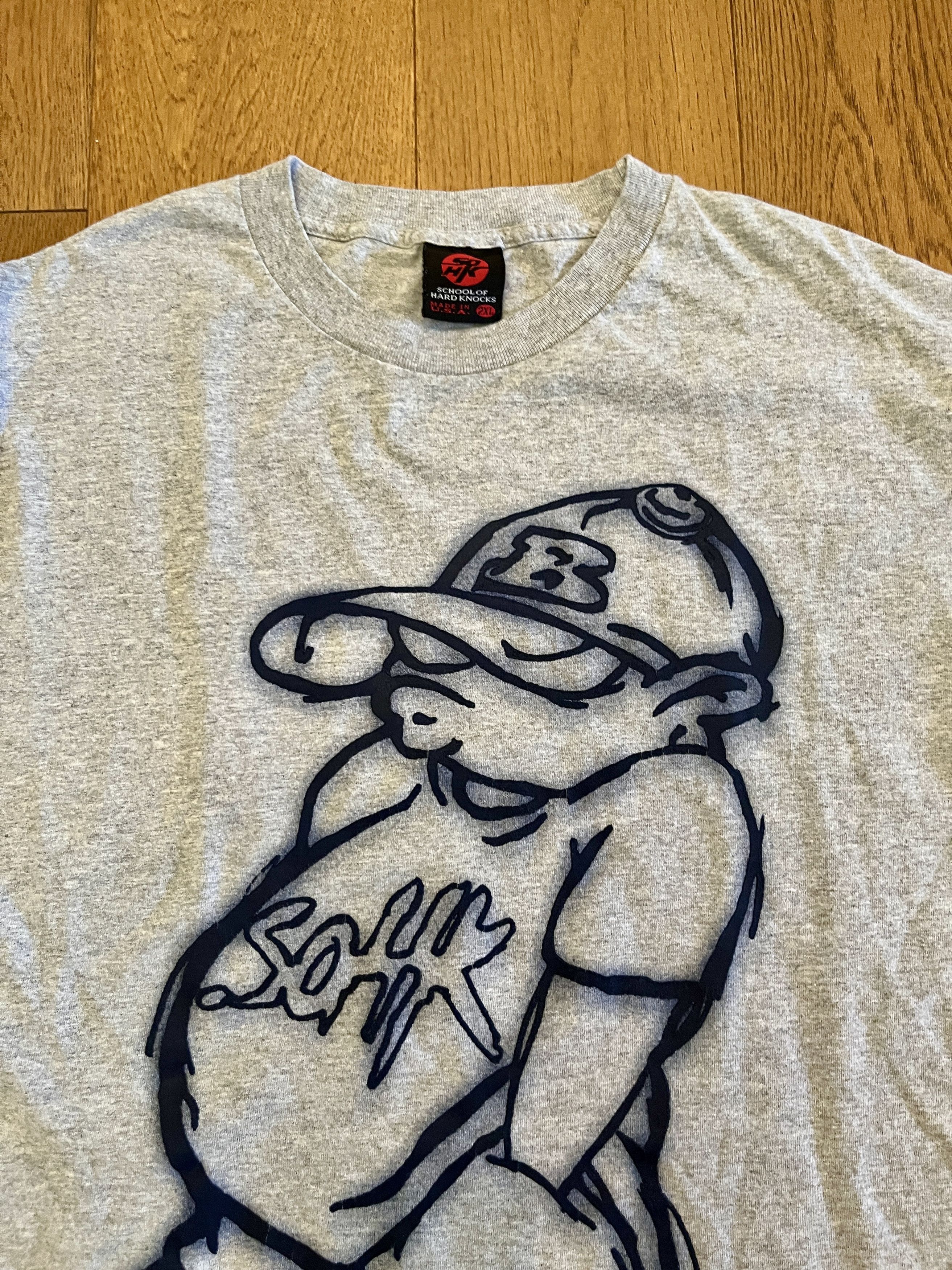 Vintage Vintage 90s SOHK School of Hard Knocks Shirt XXL Grey Bolo Size US XXL / EU 58 / 5 - 3 Thumbnail