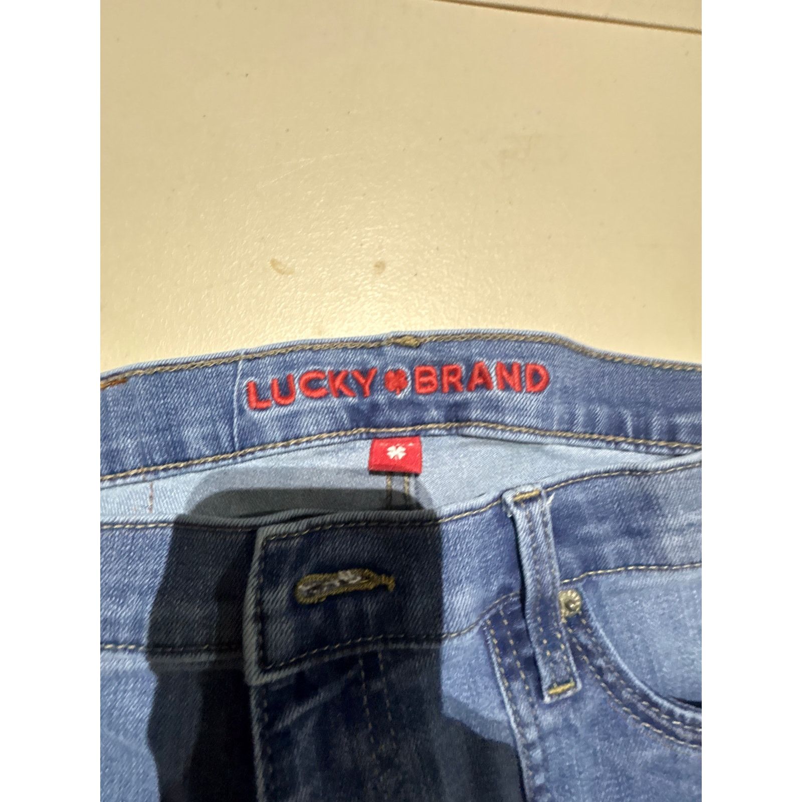 Lucky Brand Lucky Brand 12/31 A Women’s Flare Jeans Light Wash High Rise Size 34" / US 12 / IT 48 - 5 Thumbnail