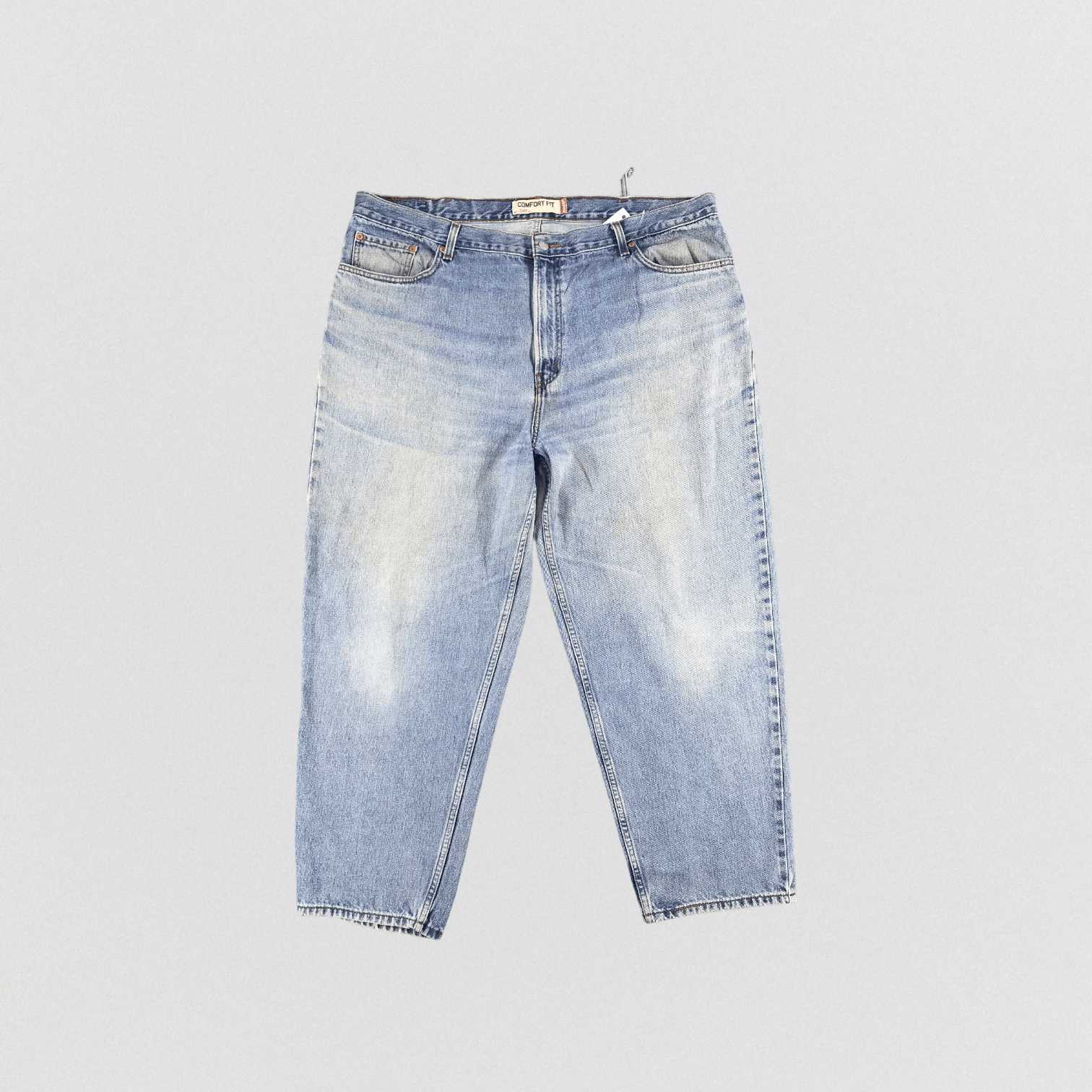 Levi's × Vintage 90s Vintage Light Wash Levis 560 Jeans-JM1688 Size US 44 / EU 60 - 1 Thumbnail