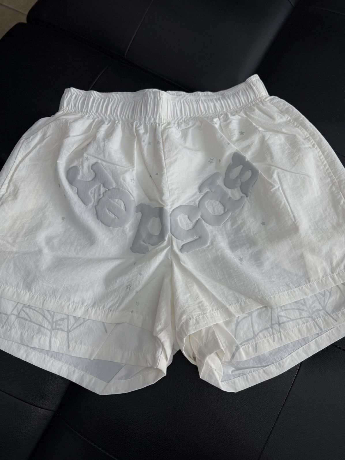 Sp5der Sp5der White Web Shorts Size (Small) Brand New Size US 29 - 1 Thumbnail