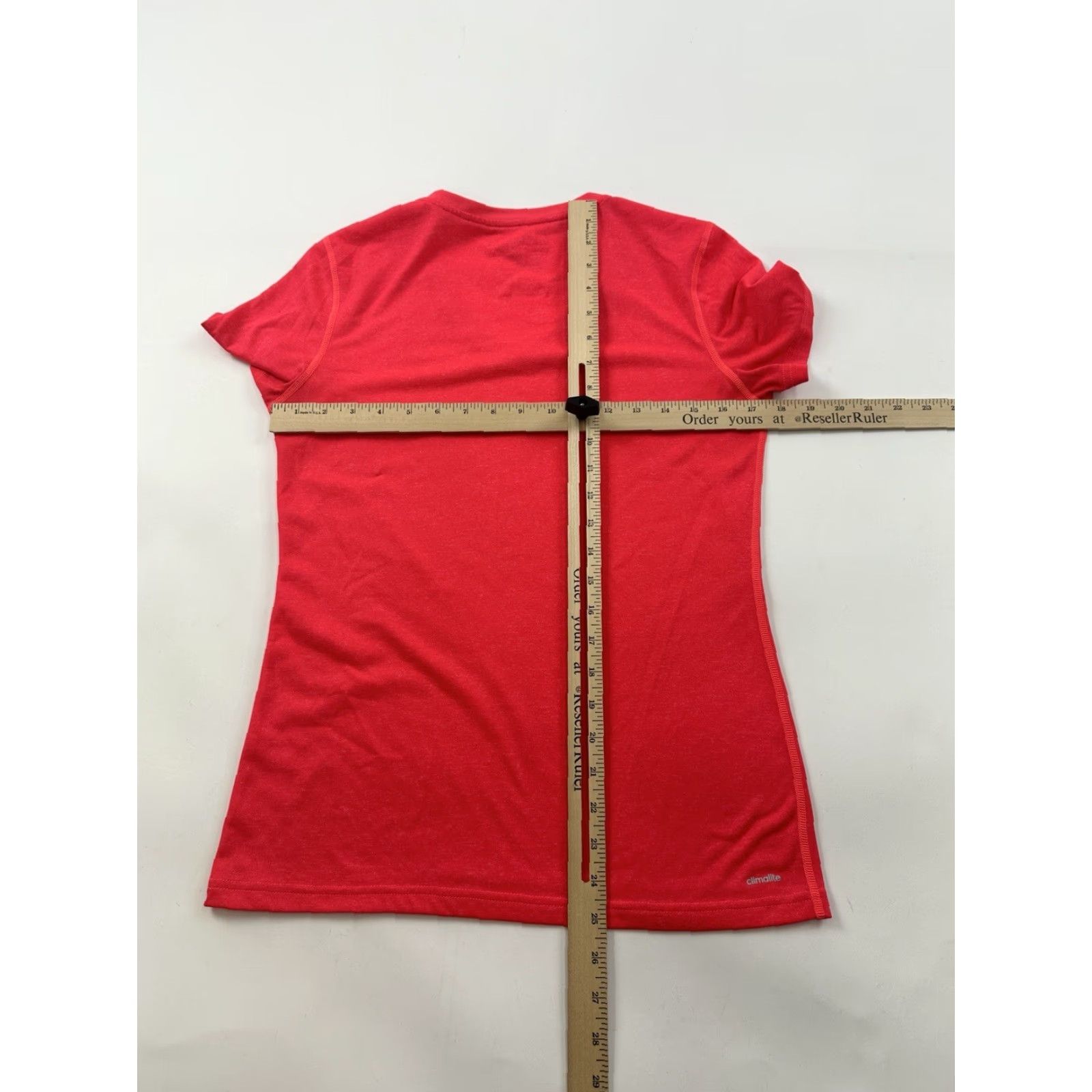 Adidas Adidas Shirt Womens Small Orange V-Neck Pullover Athletic Ultimate Tee Size S / US 4 / IT 40 - 4 Thumbnail