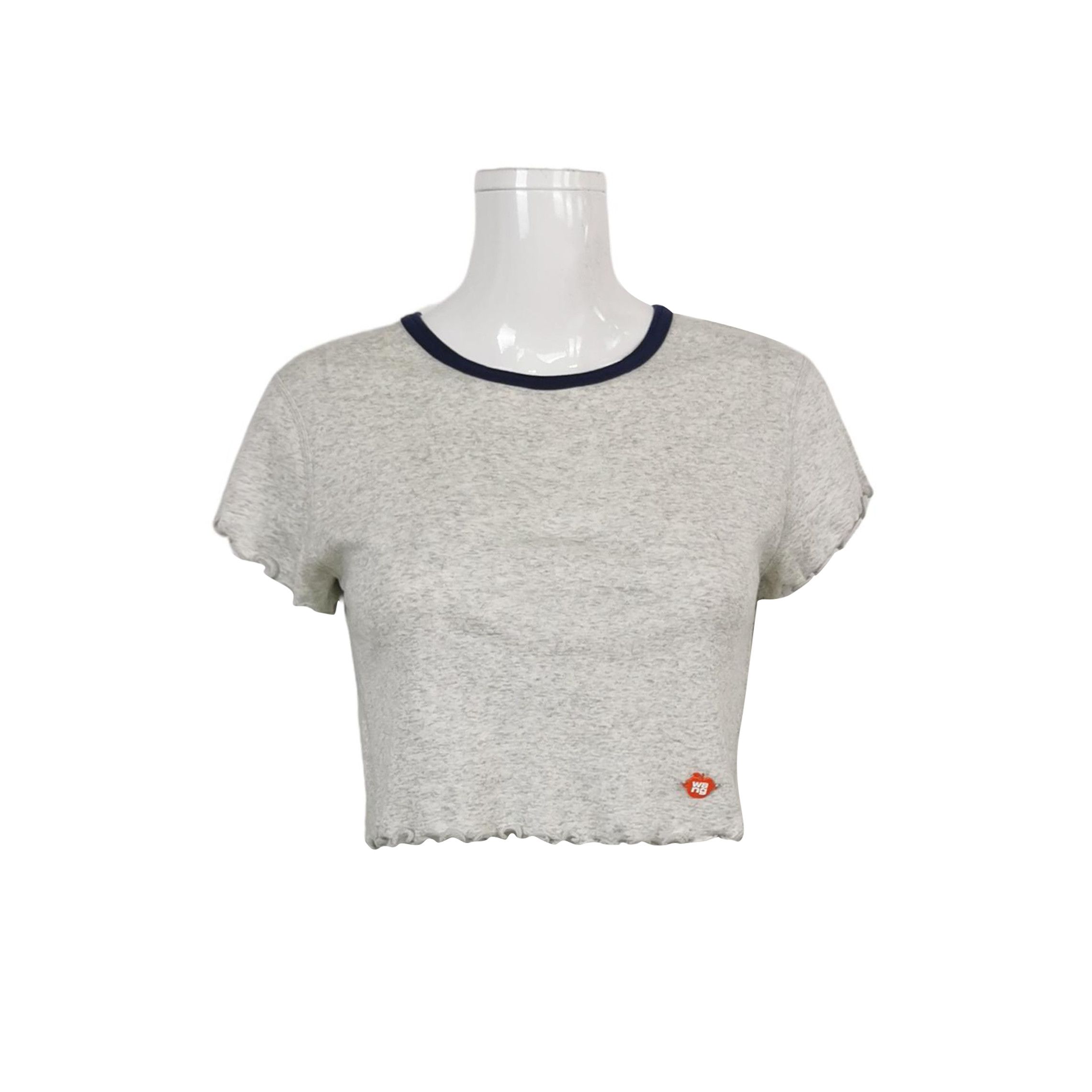 Alexander Wang Alexander Wang Lettuce Hem Crop Top Size M Size M / US 6-8 / IT 42-44 - 1 Thumbnail