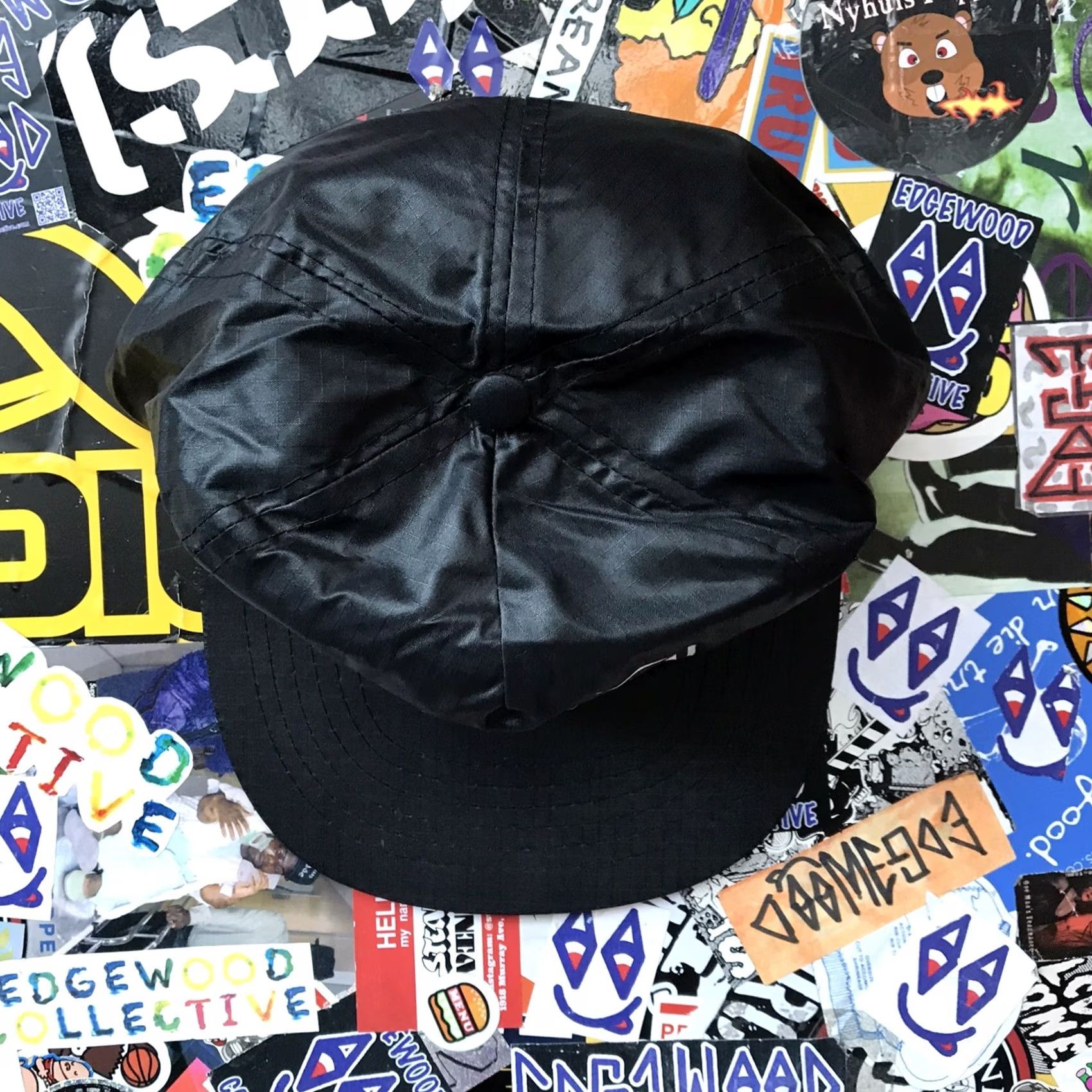 Champion VINTAGE Champion Spark Plug 500 NASCAR Racing Rope SnapBack Cap Unisex Adults One Size Black Cap Size ONE SIZE - 4 Thumbnail
