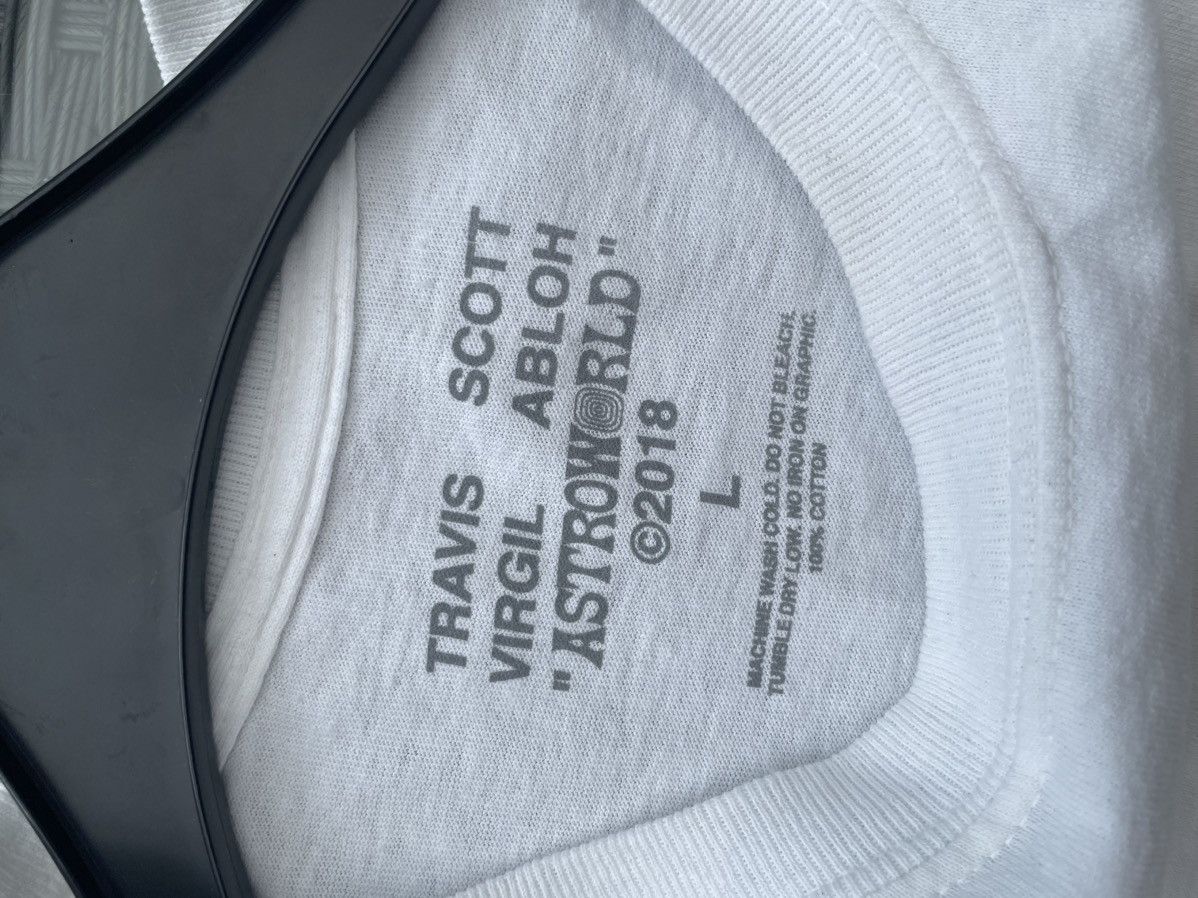 Travis Scott × Virgil Abloh Travis Scott x Virgil Abloh “By A Thread” Jordan 1 T-shirt Size US L / EU 52-54 / 3 - 5 Thumbnail