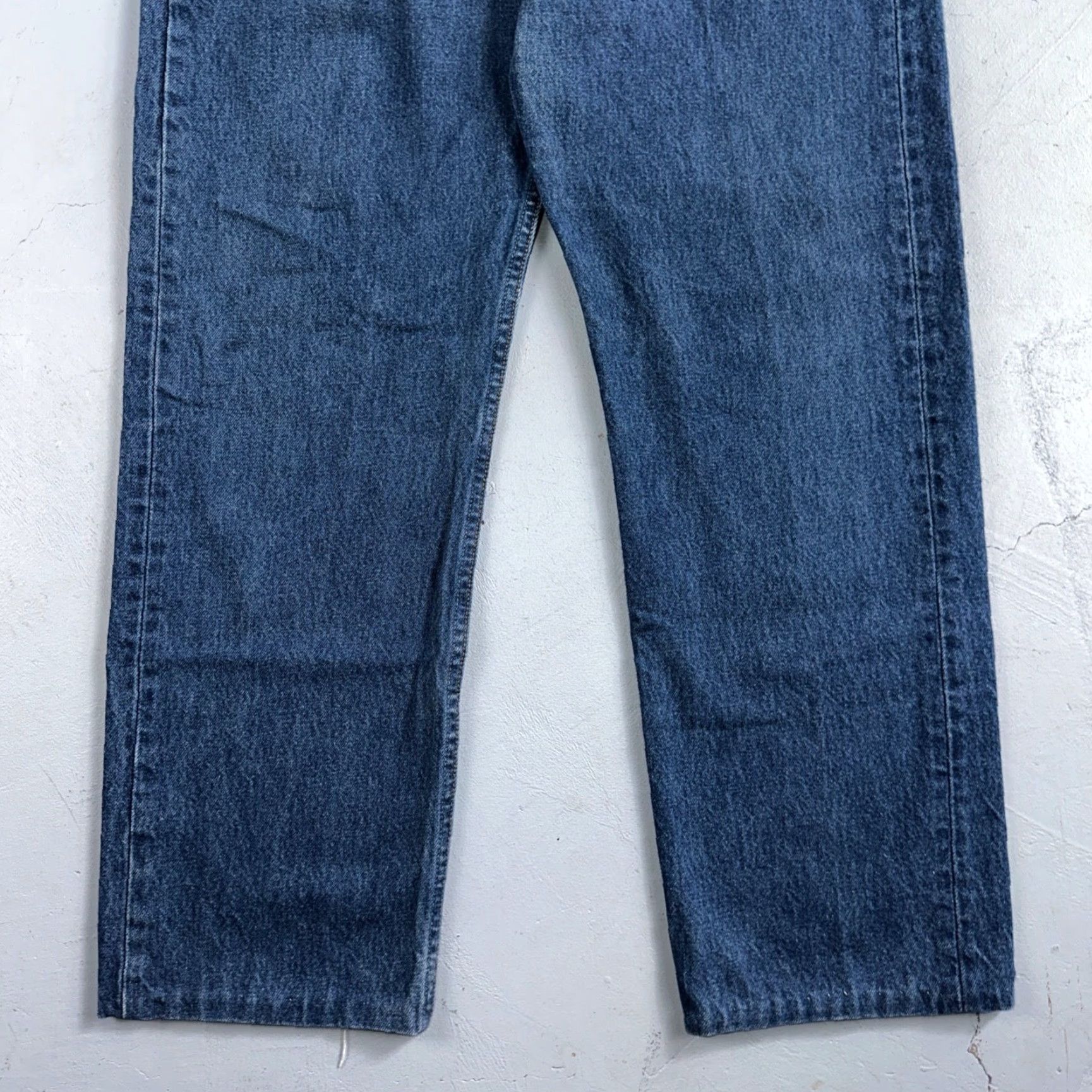 Levi's VINTAGE Levi's 501 Jeans Straight Leg Dark Wash 34x30 90s USA Mens Size US 34 / EU 50 - 3 Thumbnail