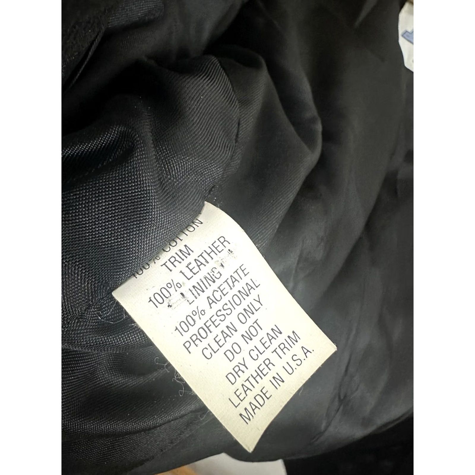 Denime VTG Diamond Denim Leather Trim Western Cropped Jacket Black 10 Womens Shirt Hoodie? Size L / US 10 / IT 46 - 6 Thumbnail
