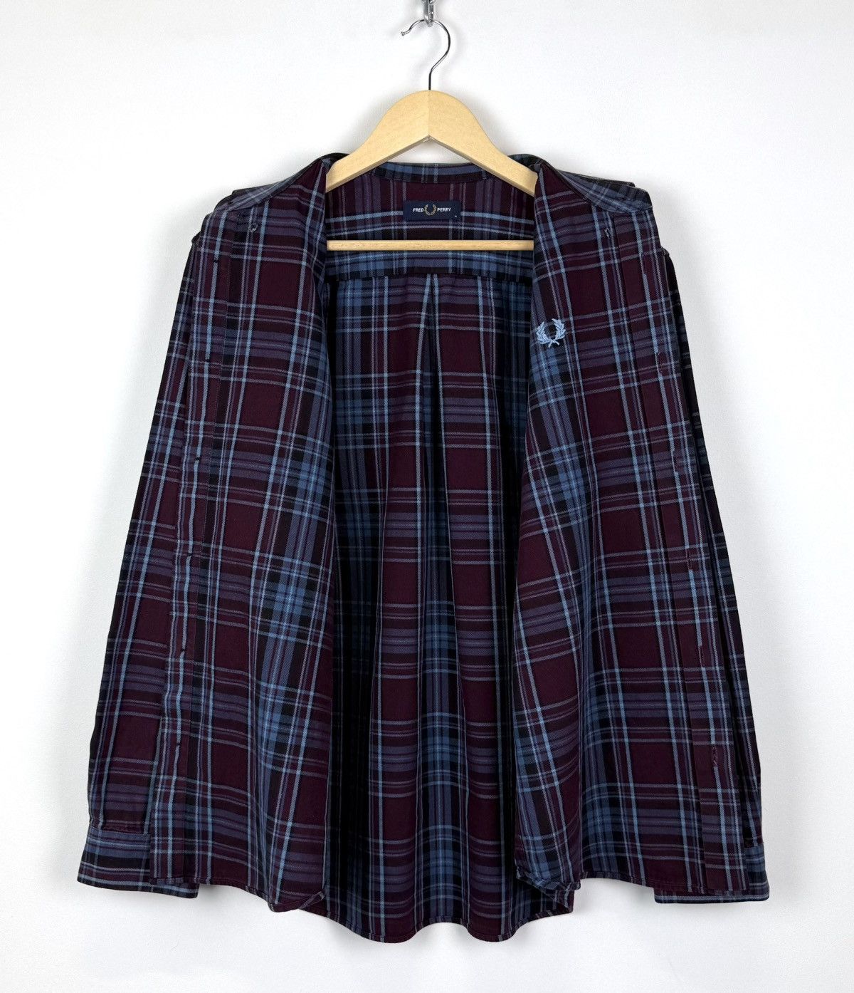 Fred Perry Fred Perry Buttons-Up Check Flannel Shirt Long Sleeve Casual Size US M / EU 48-50 / 2 - 4 Thumbnail