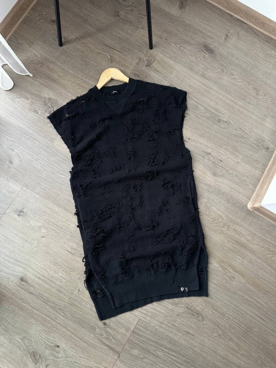 Diesel × Japanese Brand × Vintage Vintage Japanese Diesel Avant Garde Black Womesn Dress Size M / US 6-8 / IT 42-44 - 3 Thumbnail