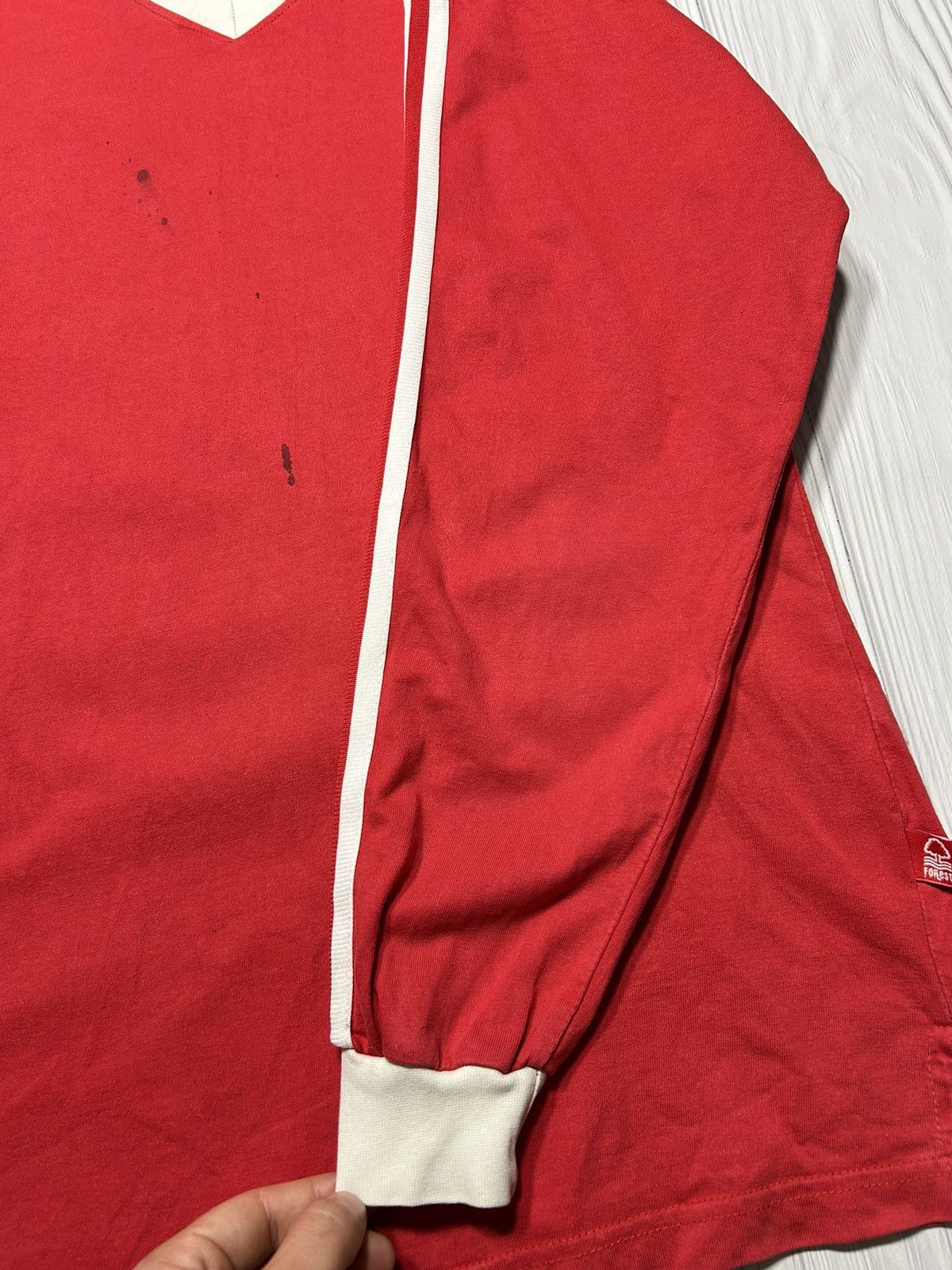 Vintage Vintage Nottingham Forest 1977-80 Very Rare Soccer Jersey Size US M / EU 48-50 / 2 - 9 Thumbnail