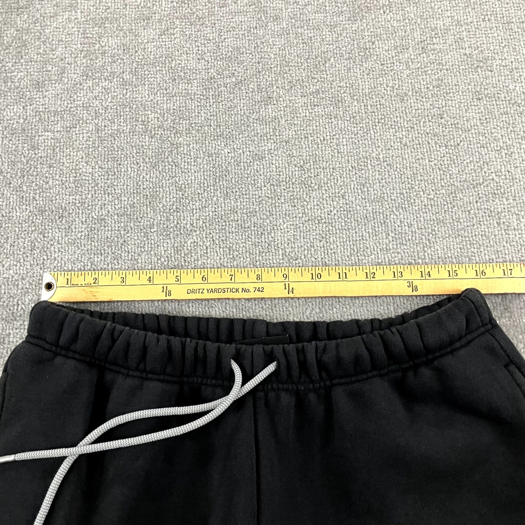 Vintage VINTAGE MELODY EHSANI Sweatpants Womens Large x 28" Tapered Fleece Jogger Faded Black Size 36" / US 14 / IT 50 - 6 Thumbnail
