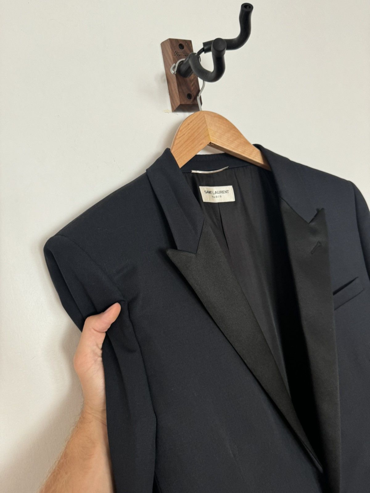Saint Laurent Paris Peaked lapel le smoking Size 52R - 9 Thumbnail