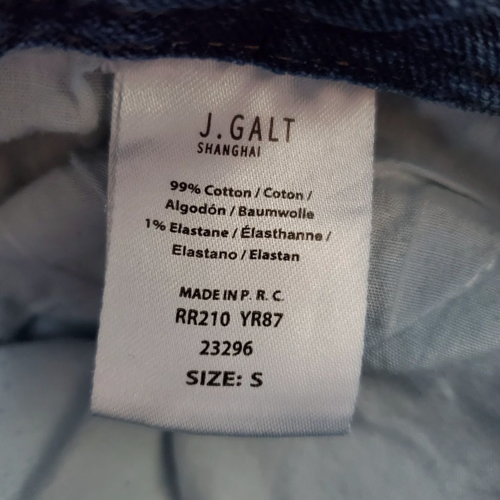 Vintage VINTAGE John Galt x Yellow Rat Bastard Jeans Women S 28x29 Blue Low Rise Ankle Slit Y2K 90s Grunge Retro Womens Size 28" / US 6 / IT 42 - 3 Thumbnail