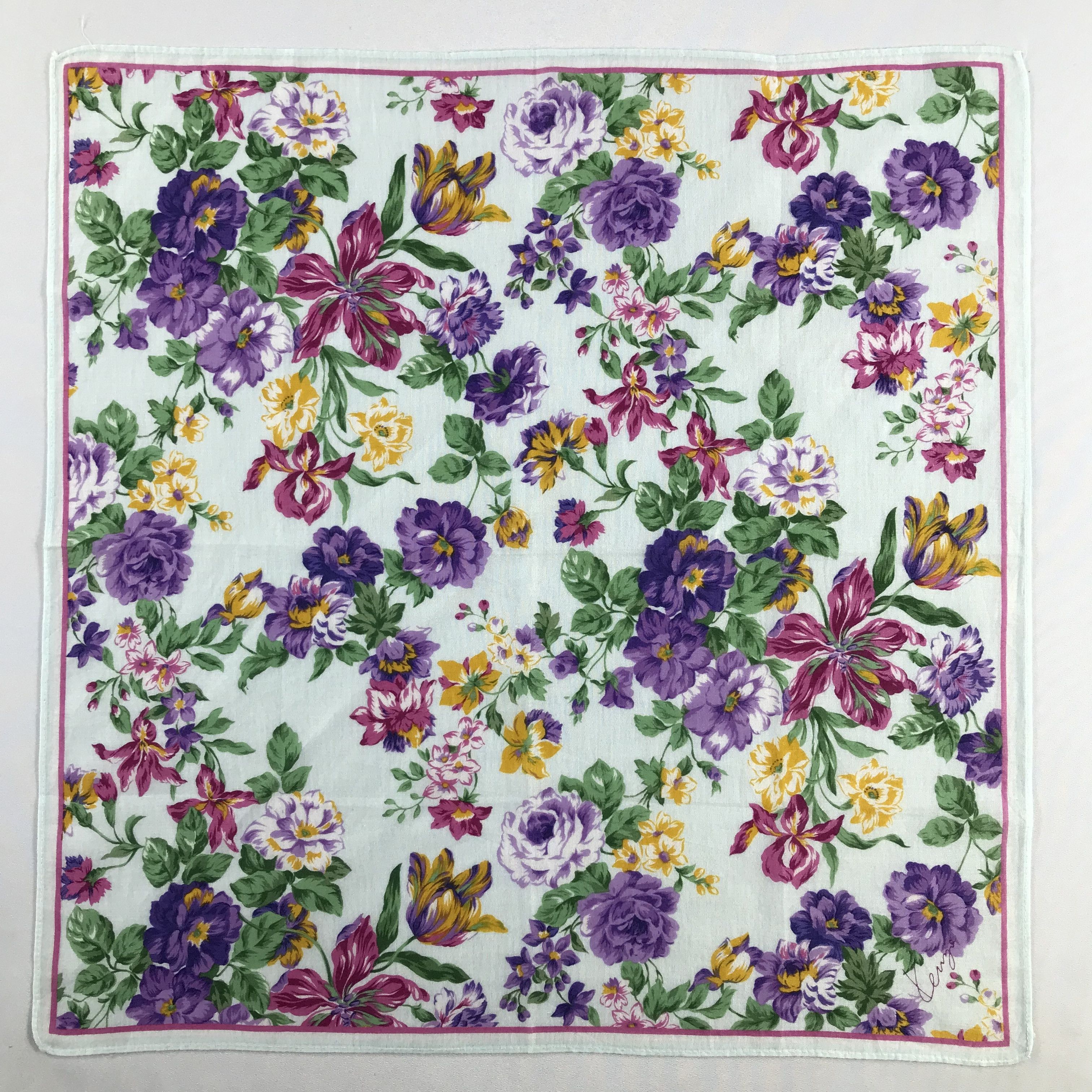 Kenzo Kenzo Handkerchief / Bandana / Neckerchief C776 Size ONE SIZE - 3 Thumbnail