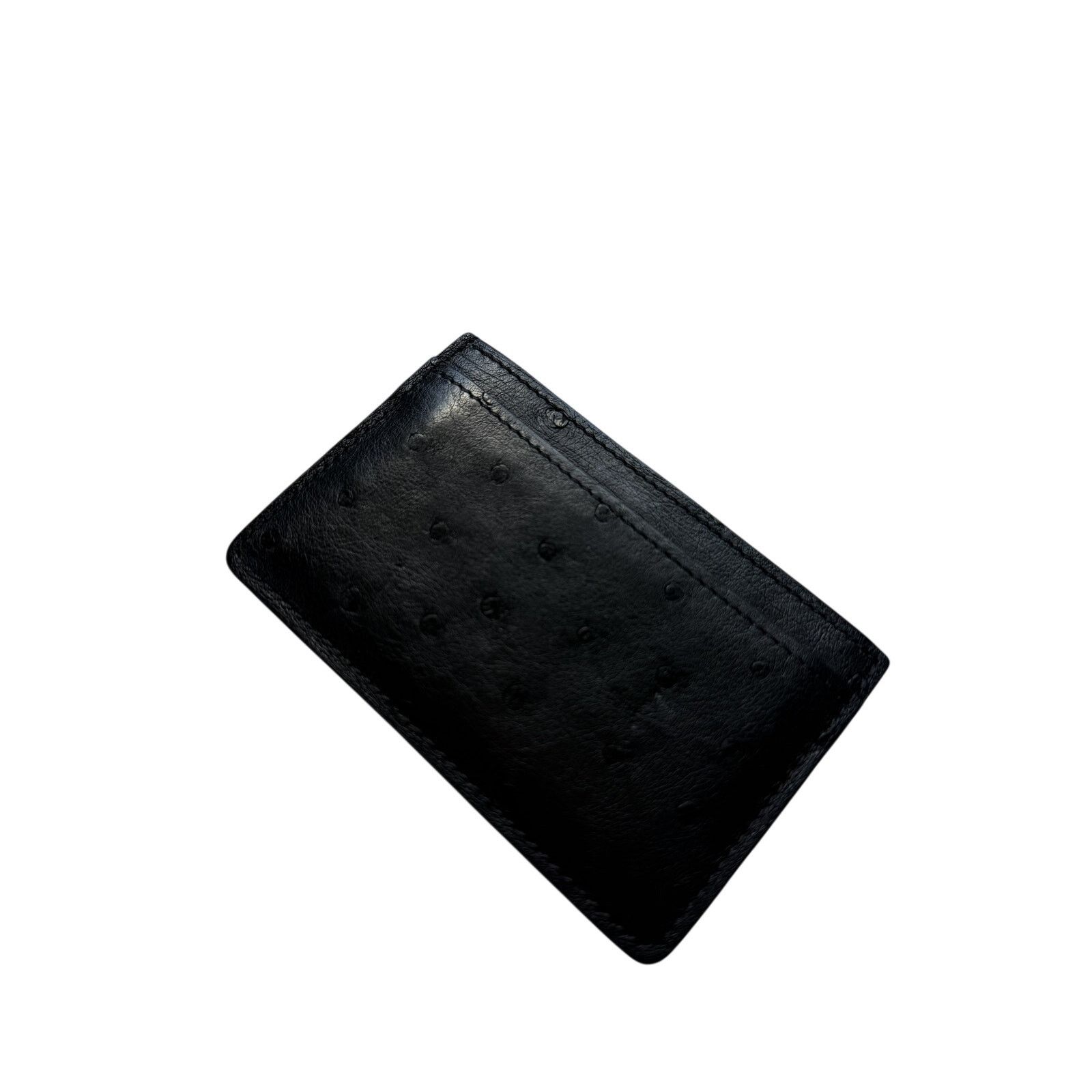 Louis Vuitton Louis Vuitton Exotic Eclipse Ostrich Embossed Card Holder Size ONE SIZE - 3 Thumbnail