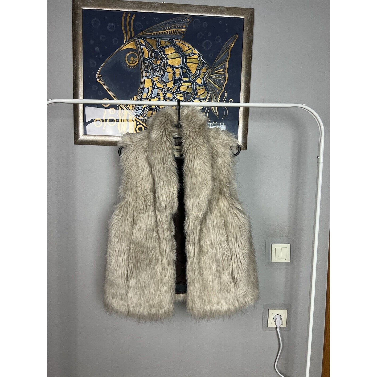 Denim & Supply Ralph Lauren Ralph Lauren Denim&Supply VTG Y2k Acrylic Fur Deep Peel Vest Size S / US 4 / IT 40 - 6 Thumbnail