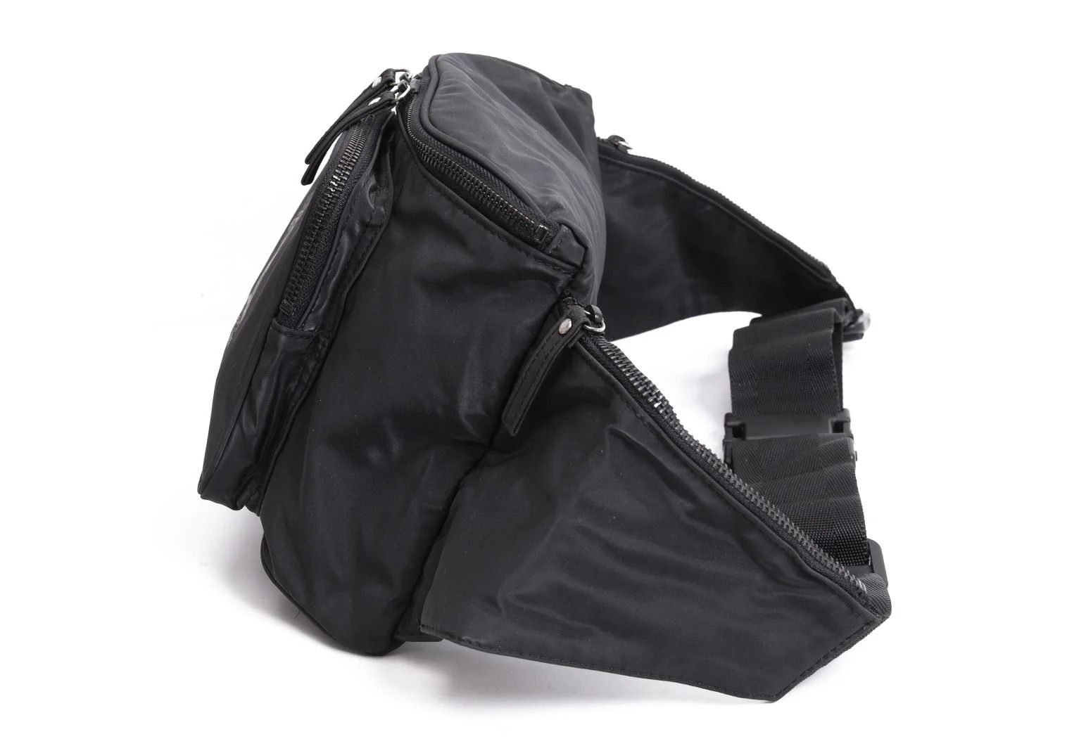 Jean Paul Gaultier Embossed Dragon Waist Bag in Black Size ONE SIZE - 3 Thumbnail