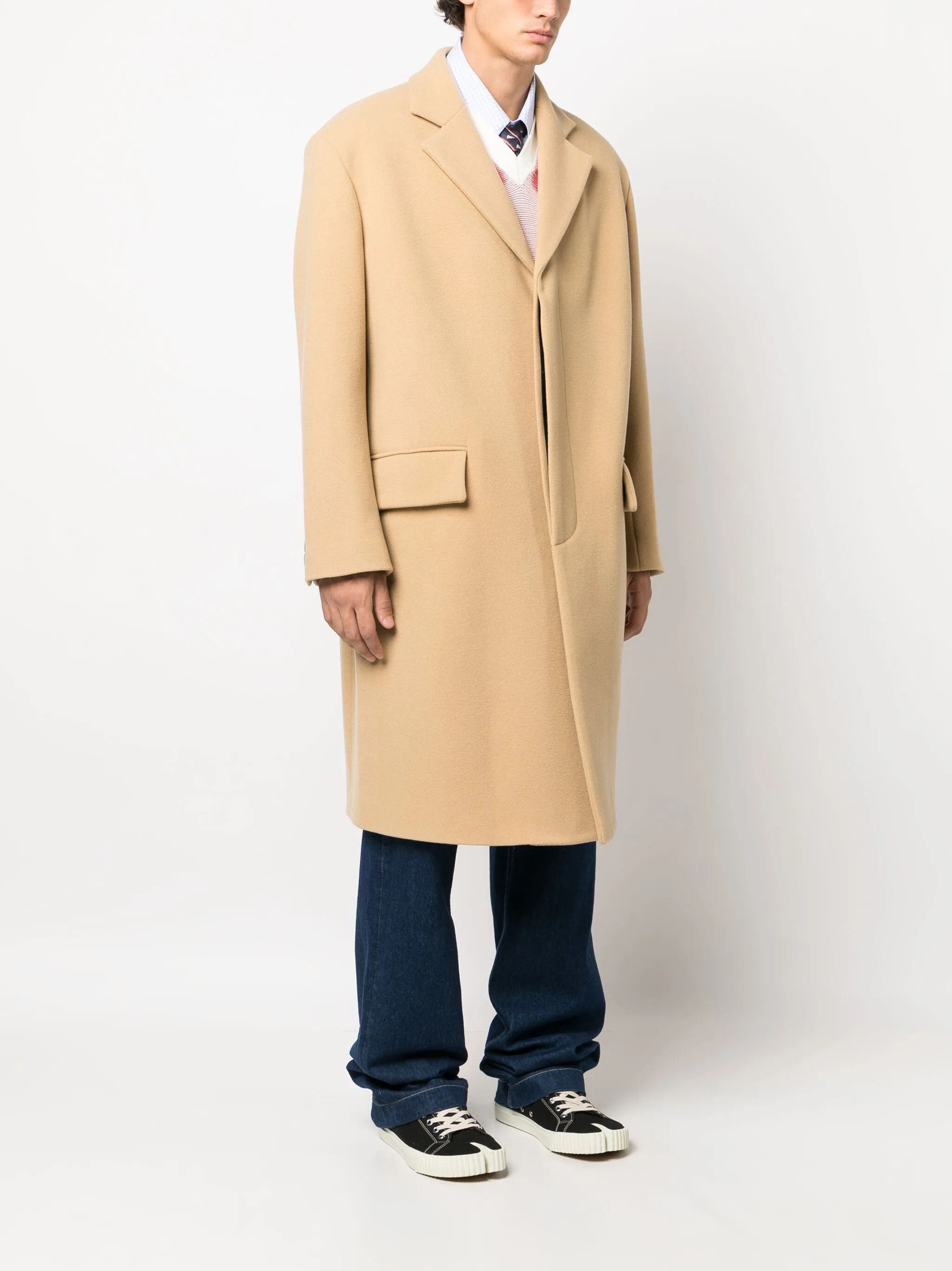 Marni o1y0225 Coat in Camel Size US S / EU 44-46 / 1 - 3 Thumbnail