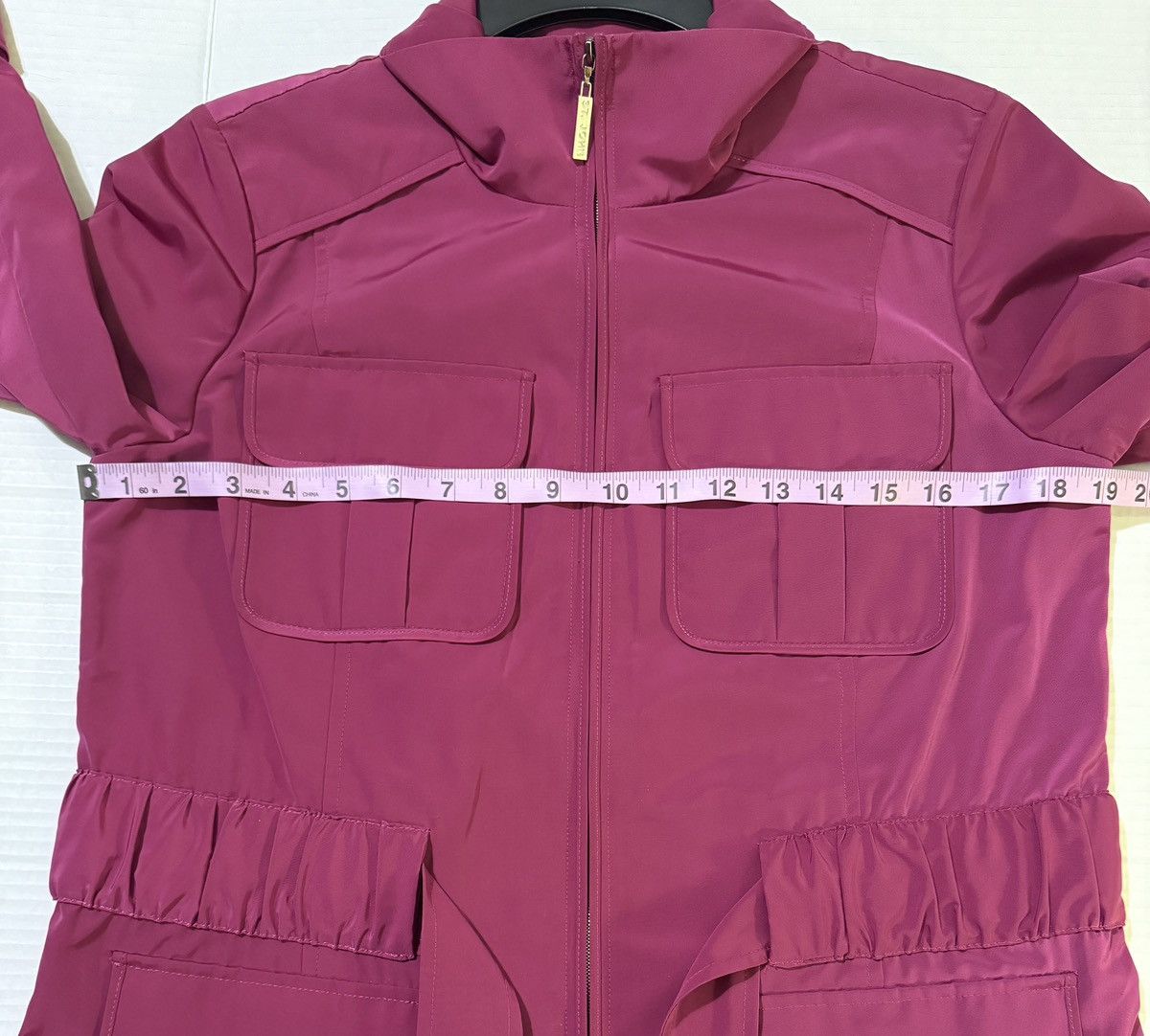 St. John St. John Women’s Vtg Raspberry Safari Utility Belted Jacket Size S / US 4 / IT 40 - 10 Thumbnail