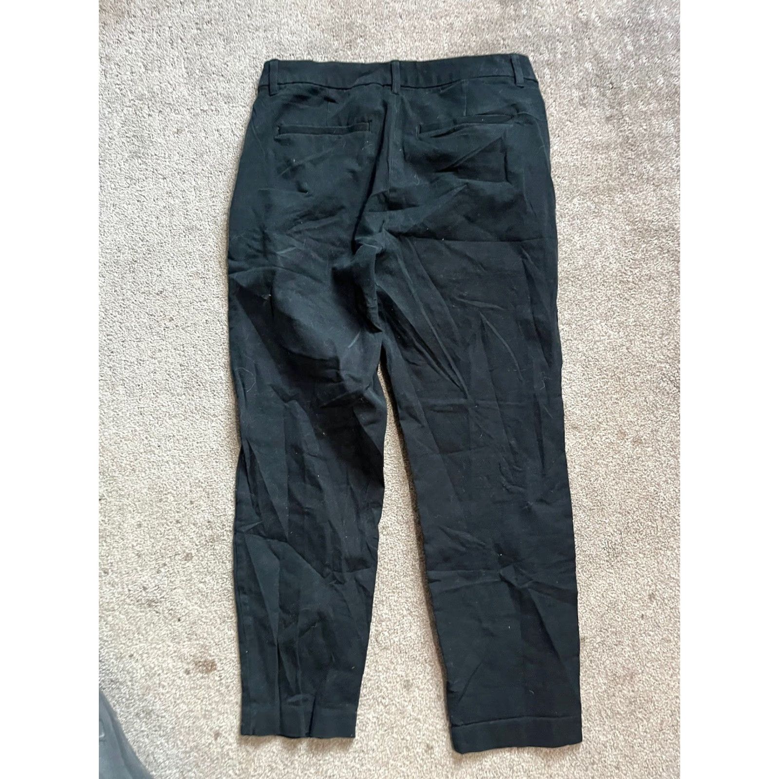 Gap VINTAGE Women's Gap Signature Skinny Ankle Pants Black Formal Sz 10 Size 32" / US 10 / IT 46 - 3 Thumbnail