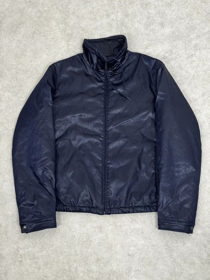 Prada 2000s Prada Navy Linea Rossa Windbreaker Jacket Size US M / EU 48-50 / 2 - 1 Thumbnail