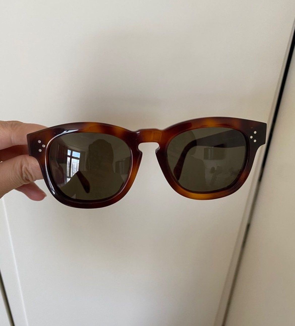 Old Celine tortoise sunglasses
