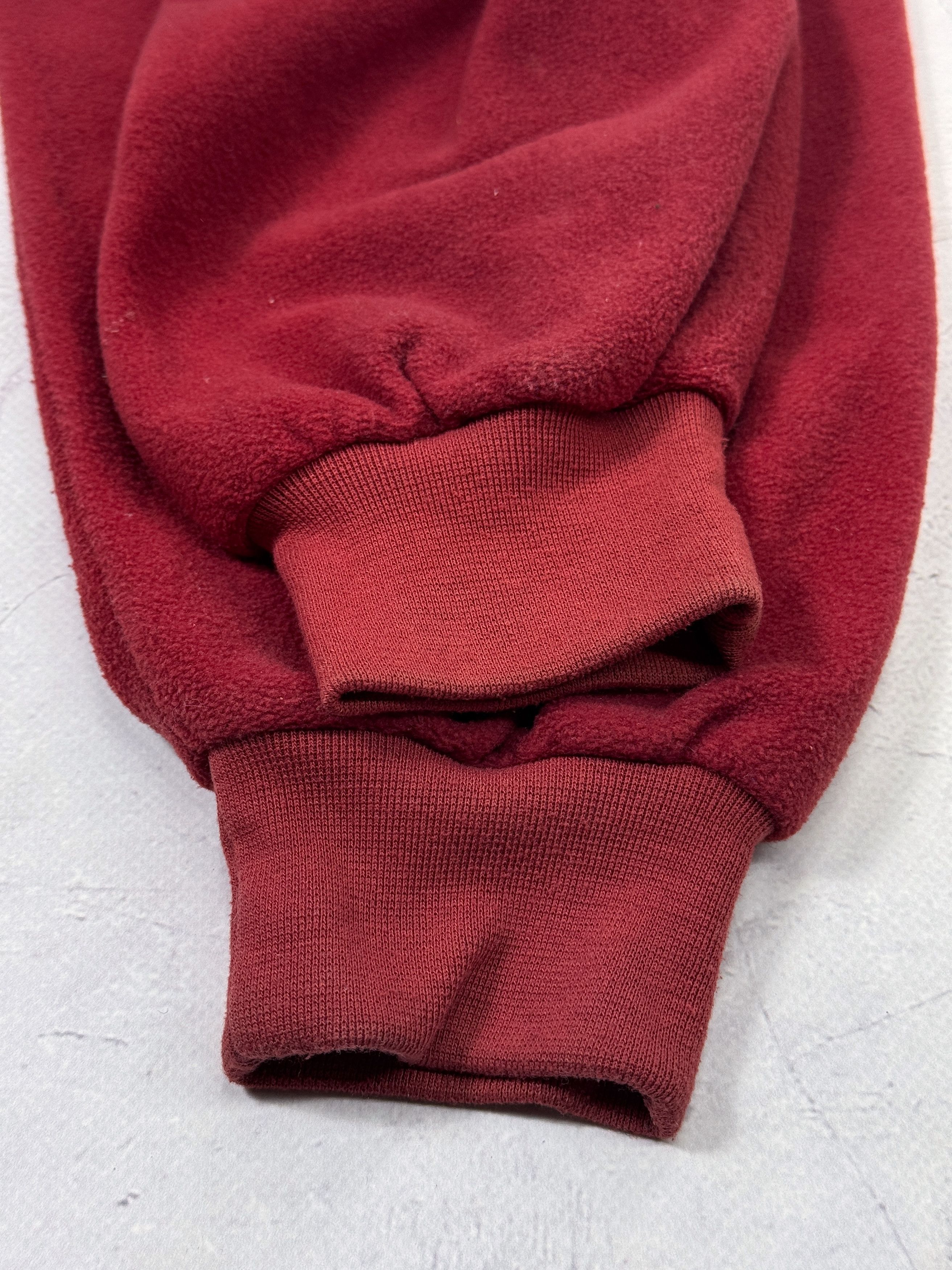 Bogner Vintage Bogner Sweatshirt Fleece Country Golf Club Burgundy Size US XL / EU 56 / 4 - 11 Thumbnail