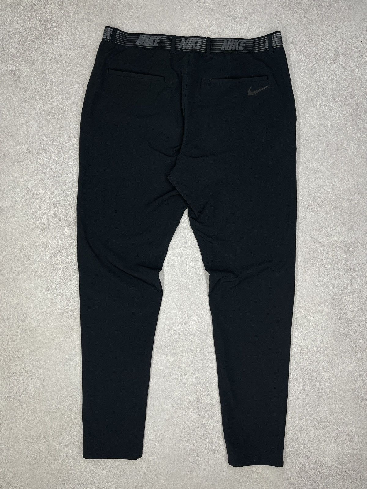 Mens Nike Dri Fit Slim Flex Golf Pants Black Y2K ACG TN