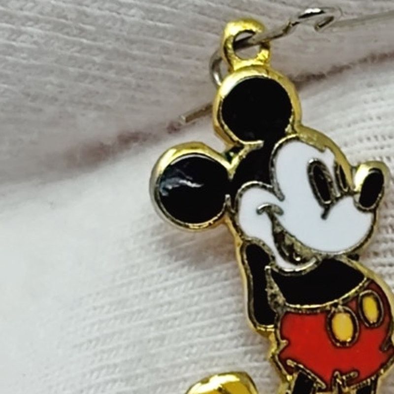 Disney Vintage Disney Mickey Mouse Dangle Earrings Made in Taiwan Size ONE SIZE - 7 Thumbnail