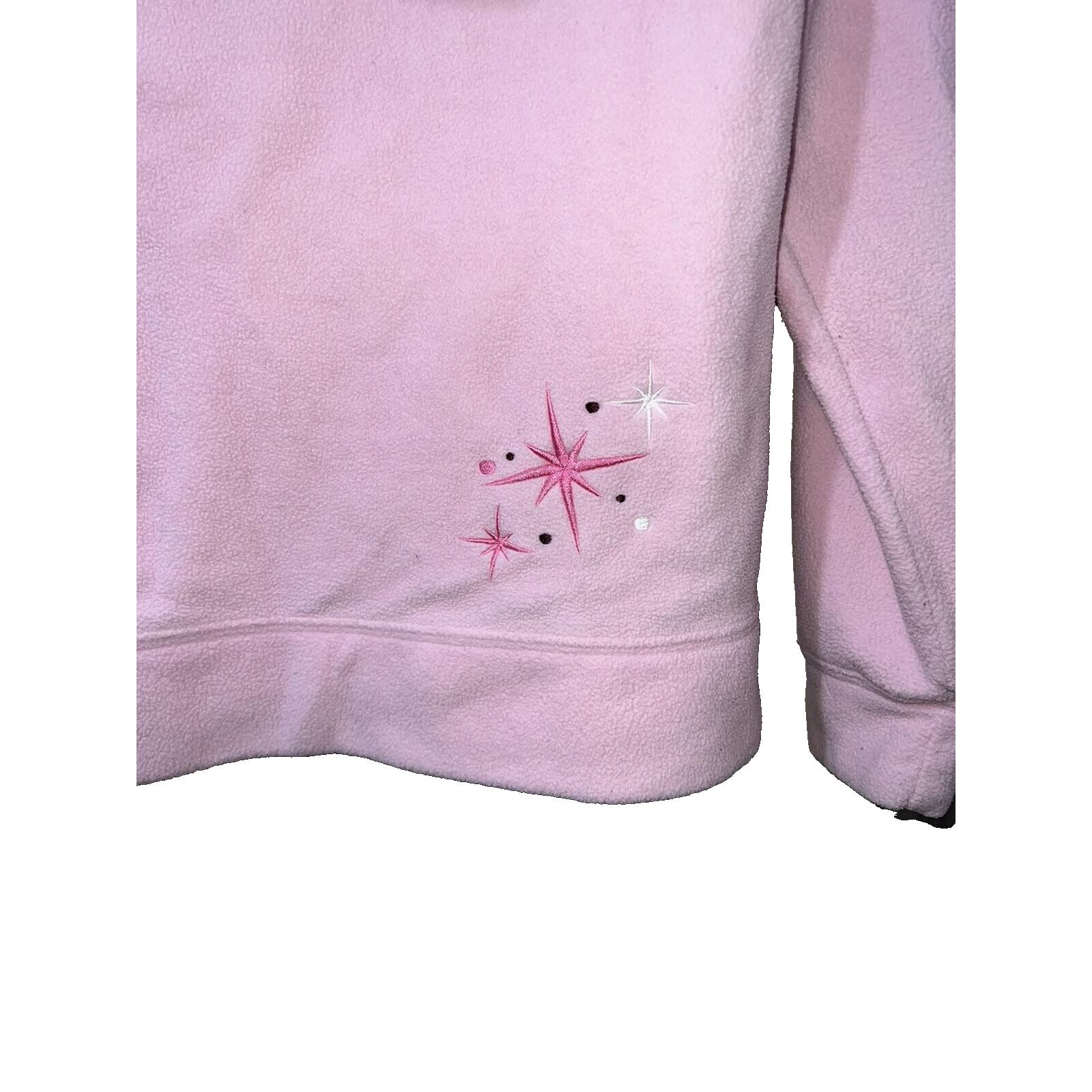 Disney Disney Tinkerbell Spoil Me Pink Fleece Pullover M A000393 Size M / US 6-8 / IT 42-44 - 4 Thumbnail