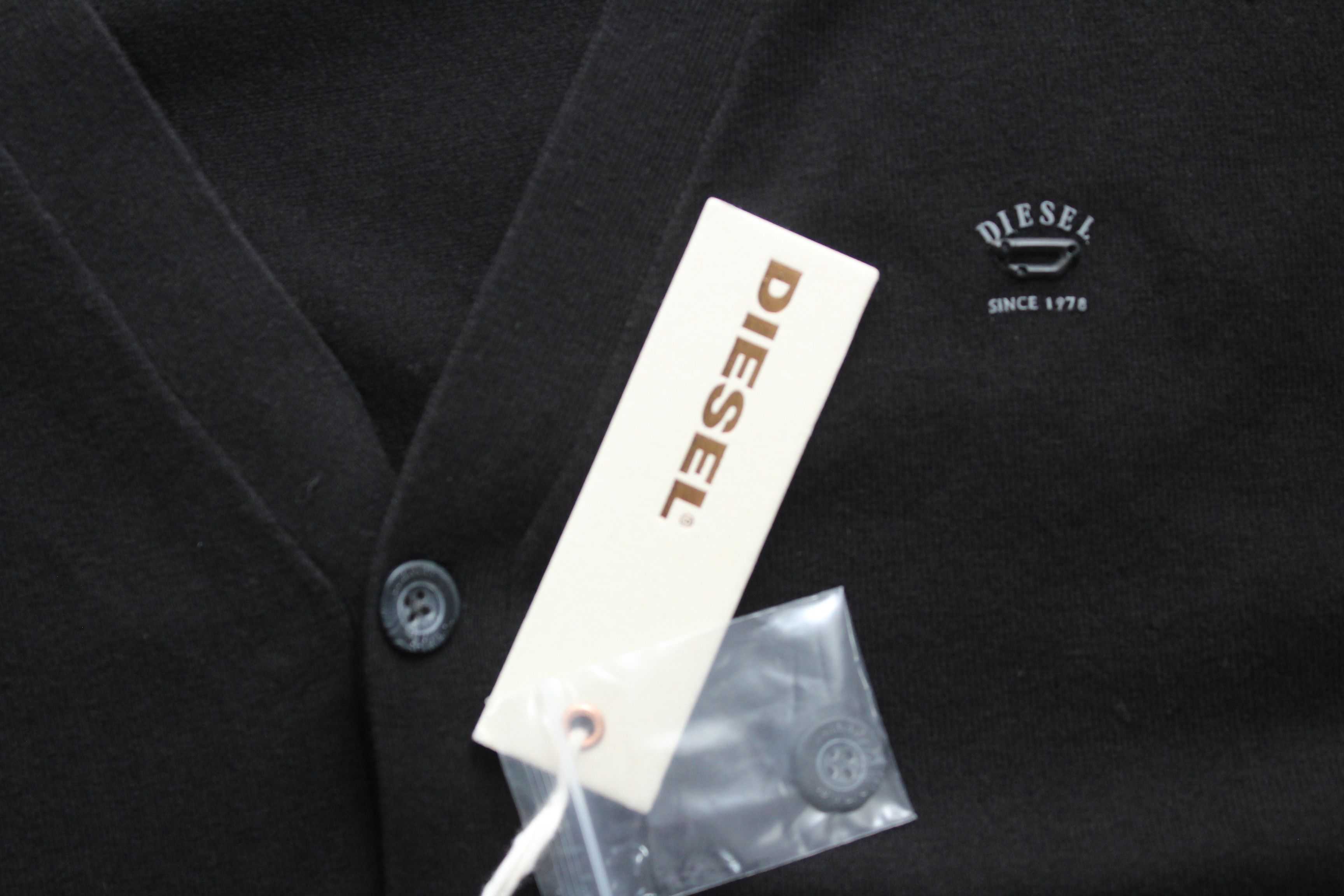 Diesel Diesel Sweater Cardigan Mens Size L Vintage Hype Size US L / EU 52-54 / 3 - 13 Thumbnail