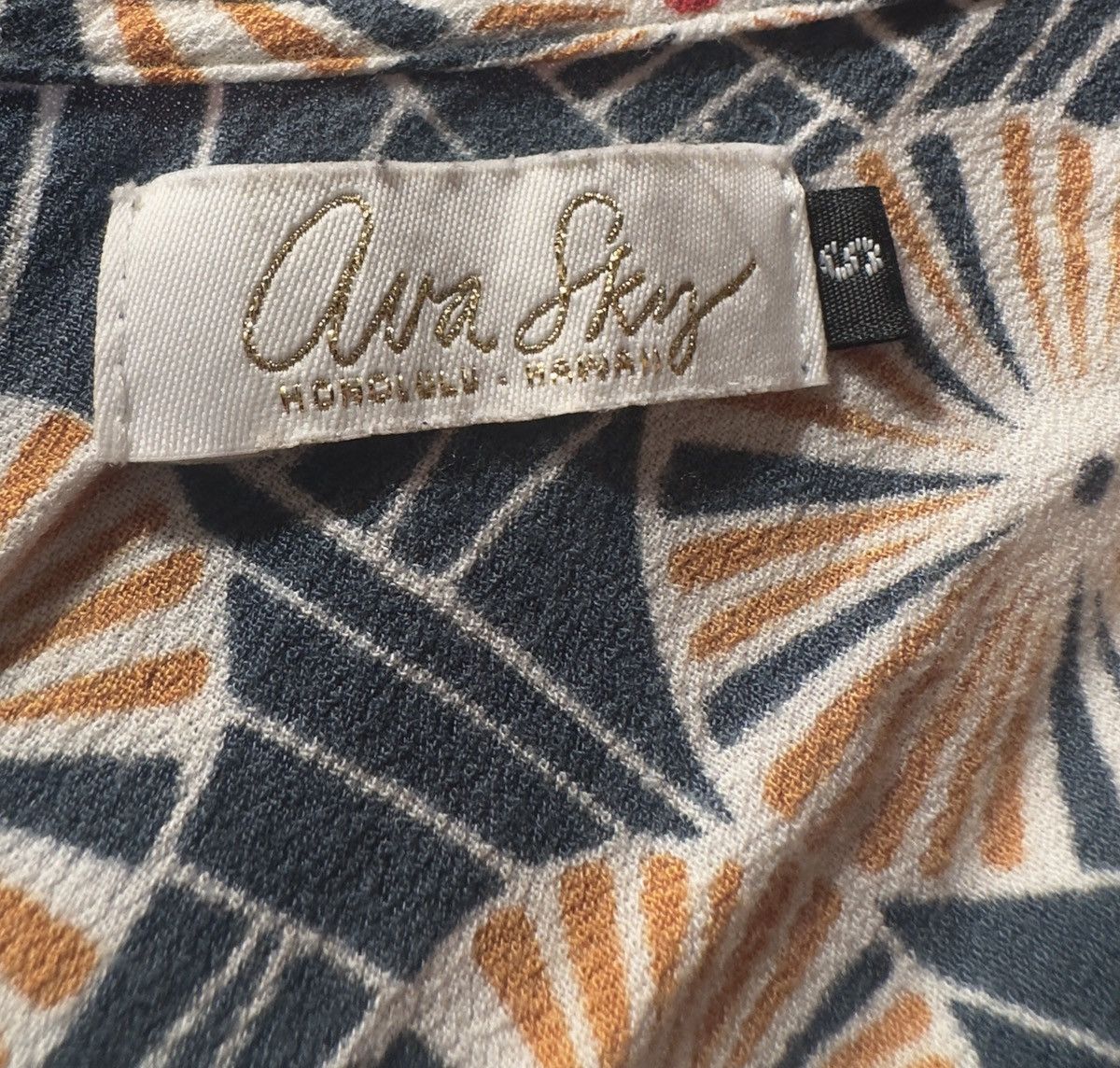 Other Ava Sky Hawaiian Print Blue/Orange Rompers Women's S Size S / US 4 / IT 40 - 4 Thumbnail