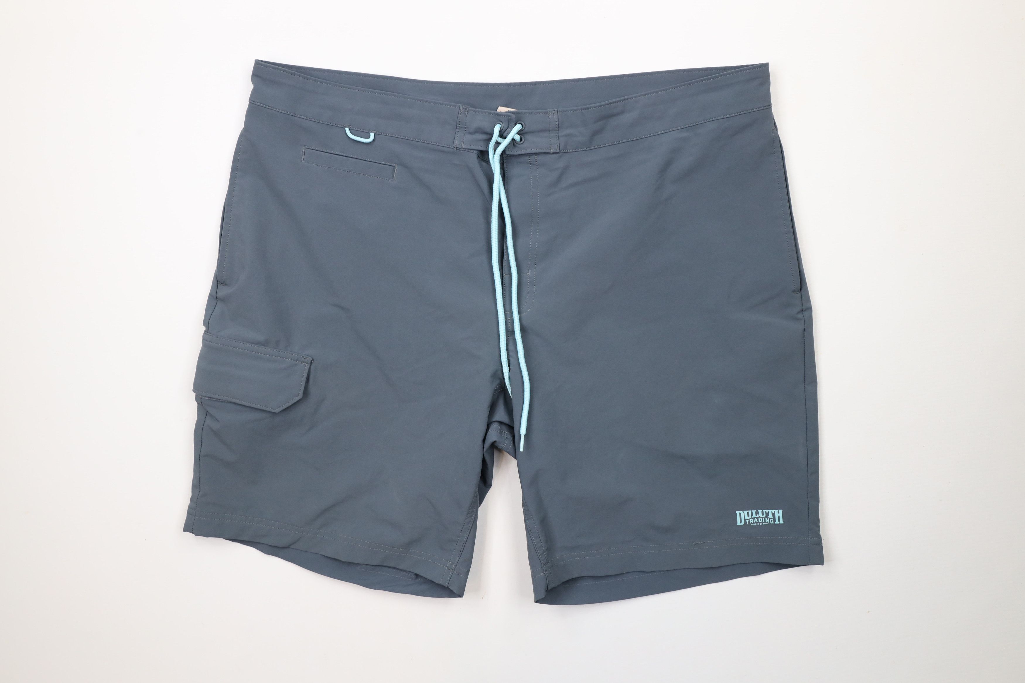 Duluth Trading Company × Vintage Duluth Trading Co Bull Moose Swim Board Shorts Gray Size US 40 / EU 56 - 1 Thumbnail