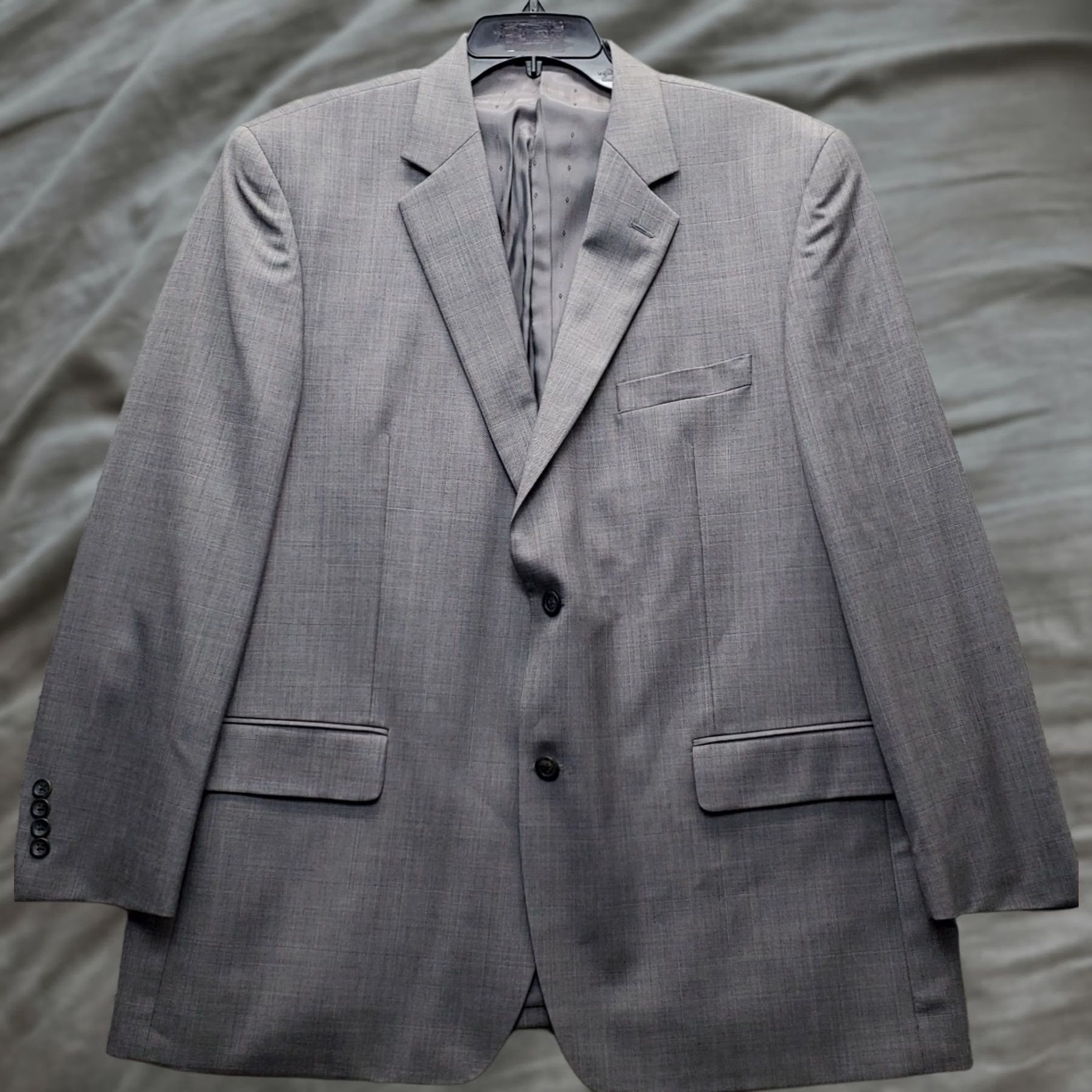 Joseph Joseph & Feiss Blazer Jacket Mens Size 46 Multicolor Check Notch Lapel Single Breasted Blazer Size 46R - 1 Thumbnail