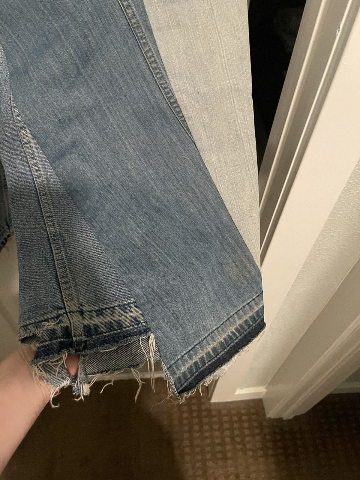 Liam Hodges Unified Wide Leg Upcycled Jeans Size US 34 / EU 50 - 7 Thumbnail