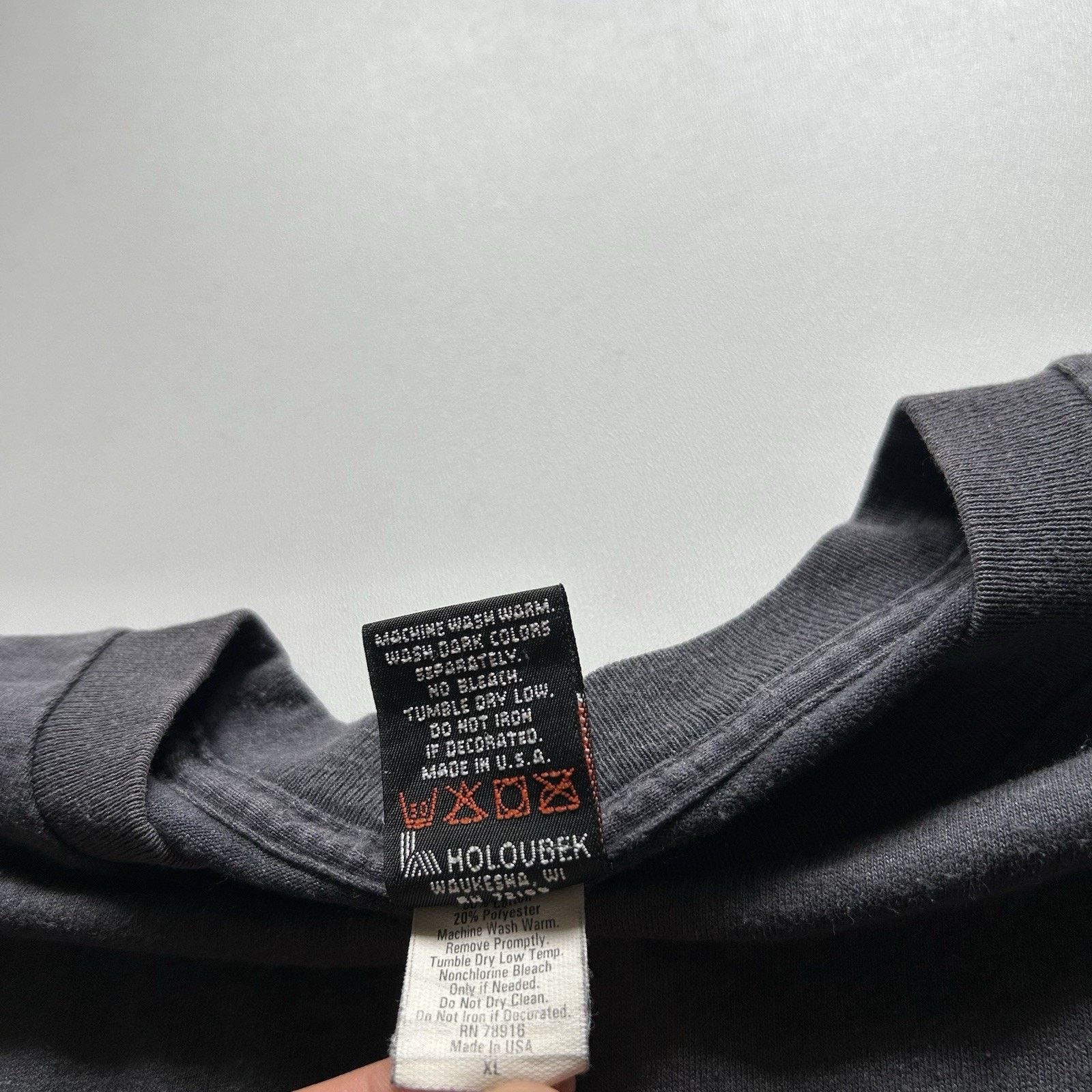 Harley Davidson Vintage Harley Davidson Pocket Shirt XL Y2K Motorcycle Faded Size US XL / EU 56 / 4 - 7 Thumbnail