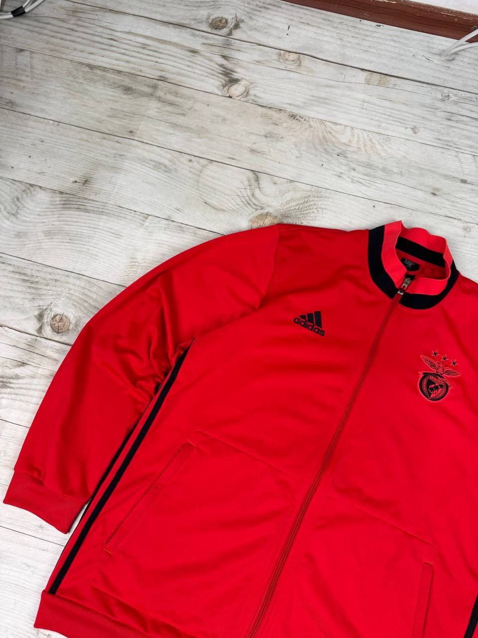 Adidas Adidas Benfica 2016 2017 Training Jacket Top Football Soccer Size US XL / EU 56 / 4 - 5 Thumbnail