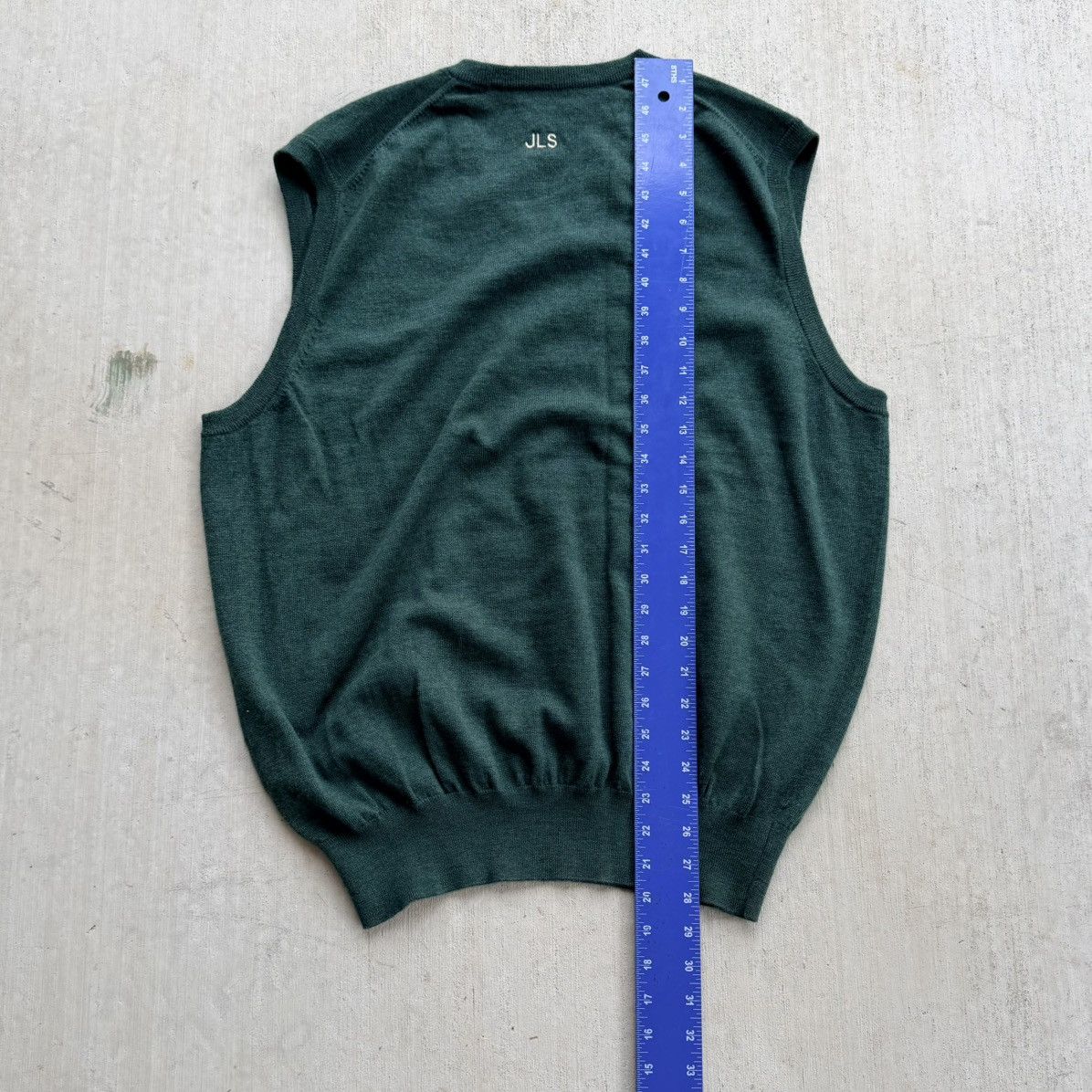 Peter Millar Peter Millar 100% Merino Wool Sweater Vest Men Large Green Size US L / EU 52-54 / 3 - 7 Thumbnail