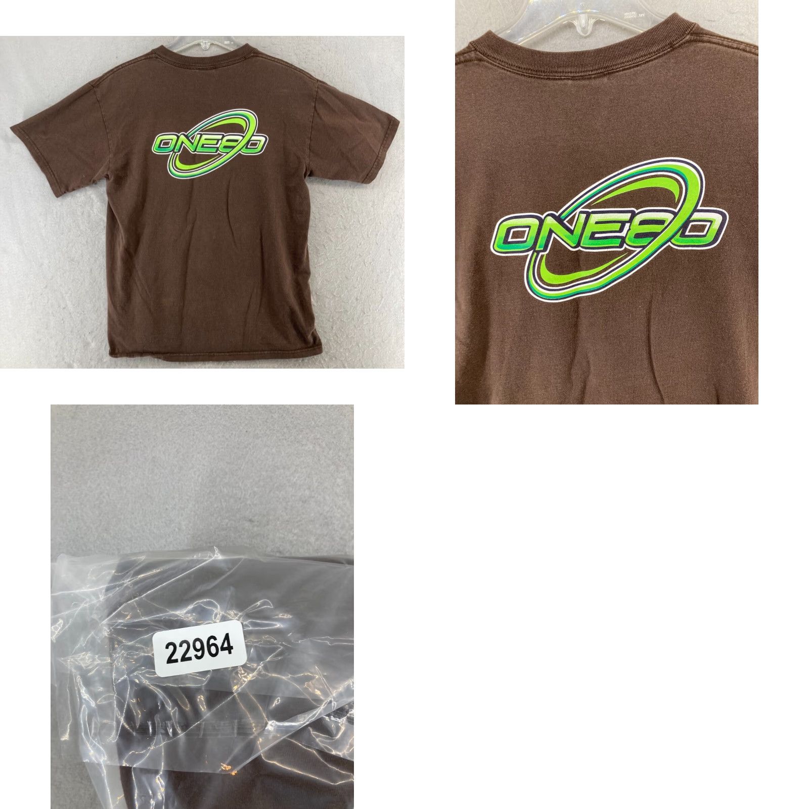 Anvil Nike Shirt Men TShirt M Brown One80 Anvil Graphic Print Crew Neck Short Sleeve Jersey Cotton Vintage? Size US M / EU 48-50 / 2 - 8 Thumbnail