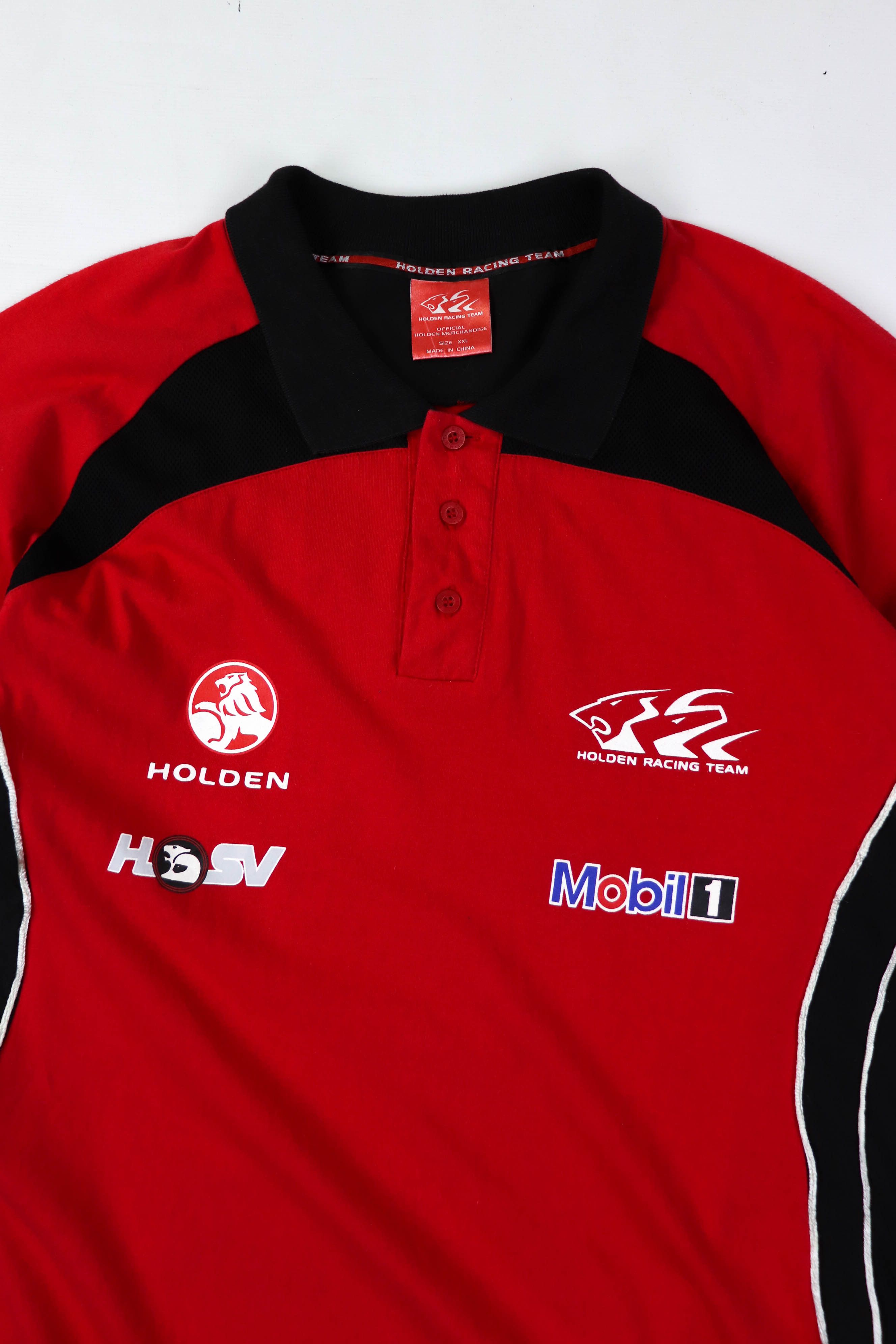 Vintage 00s Vintage Holden Racing Team 2005 Red Polo Shirt Size US XXL / EU 58 / 5 - 3 Thumbnail