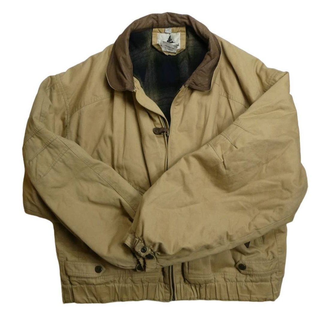 Misty Harbor vintage Misty Harbor blanket lined bomber coat, 2X, khaki Size US XXL / EU 58 / 5 - 1 Thumbnail