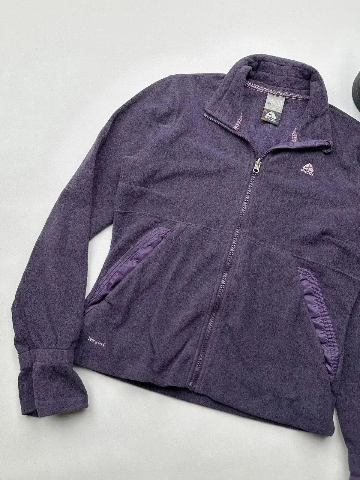 Nike ACG Nike ACG Vintage Fleece Track Top (557) Size S / US 4 / IT 40 - 2 Thumbnail
