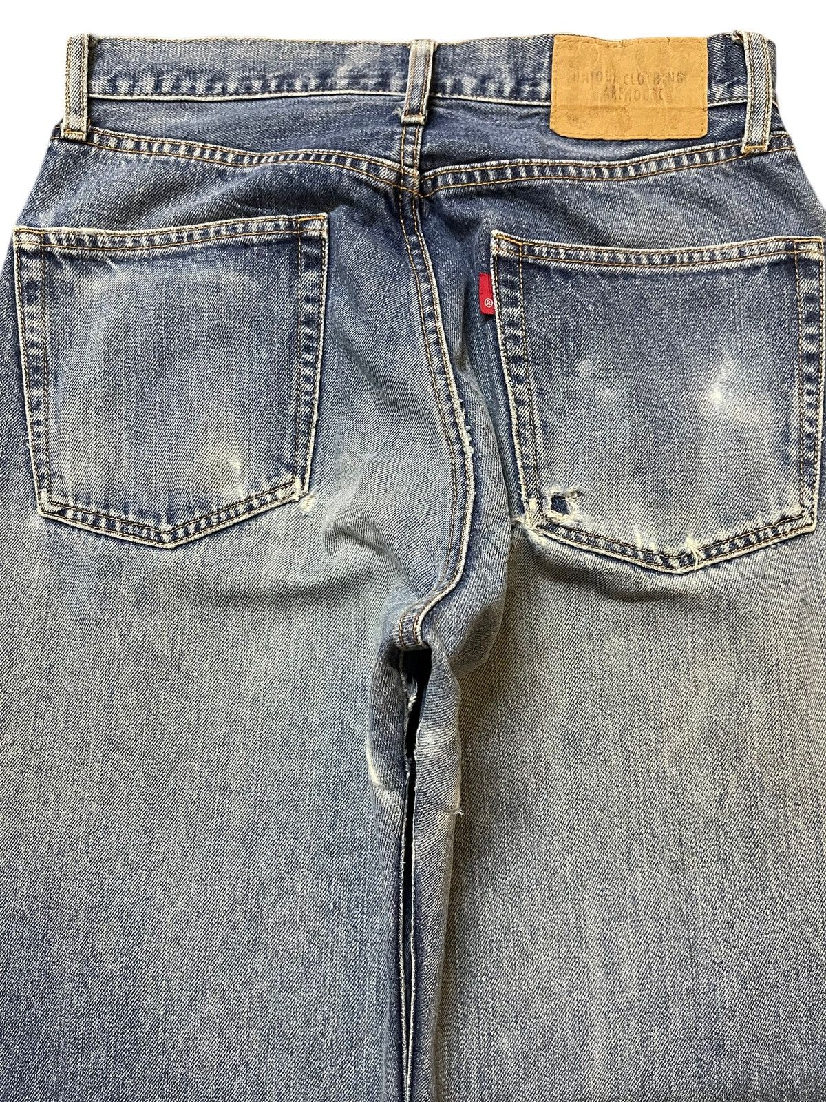 JNCO Vintage Japanese Brand Blue Faded Wash Distress Baggy Jeans Size US 28 / EU 44 - 5 Thumbnail