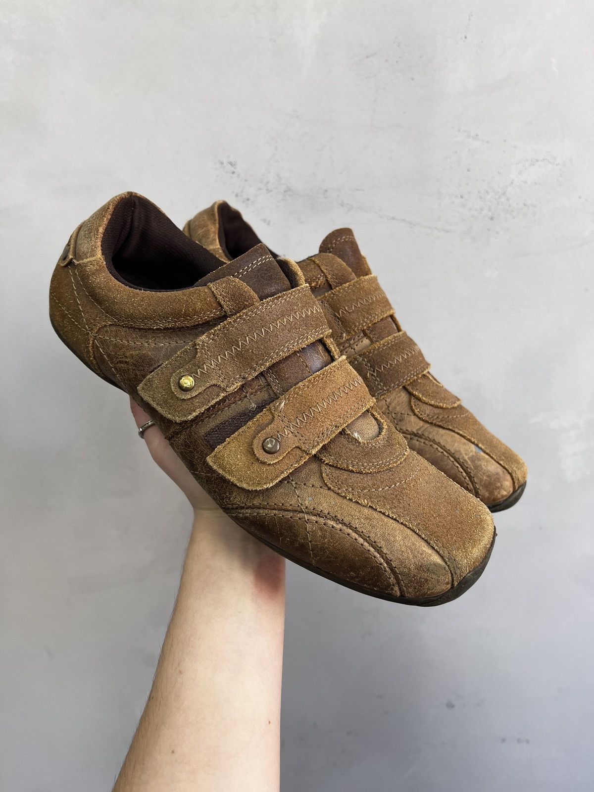 14th Addiction 14th addiction style y2k suede leather boots low hype Size US 9 / EU 42 - 2 Thumbnail