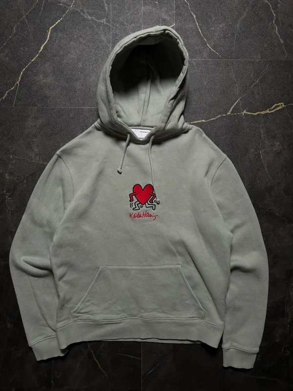 Axel Arigato Axel Arigato x Keith Harring Grey Hoodie skate streetwear Size US S / EU 44-46 / 1 - 1 Thumbnail