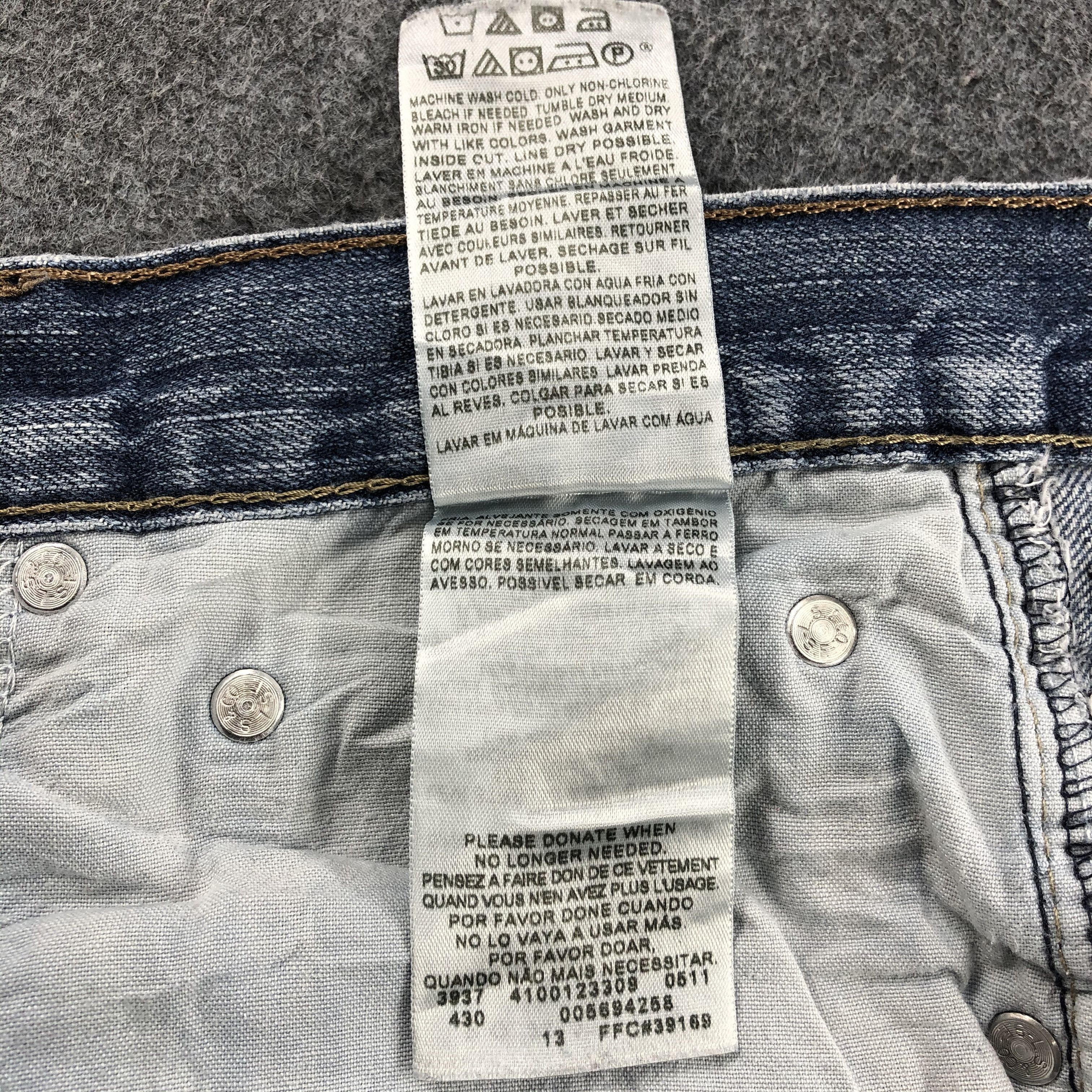 Levi's × Vintage Vintage Levis 569 Loose Jeans-JM1288 Size US 36 / EU 52 - 12 Thumbnail