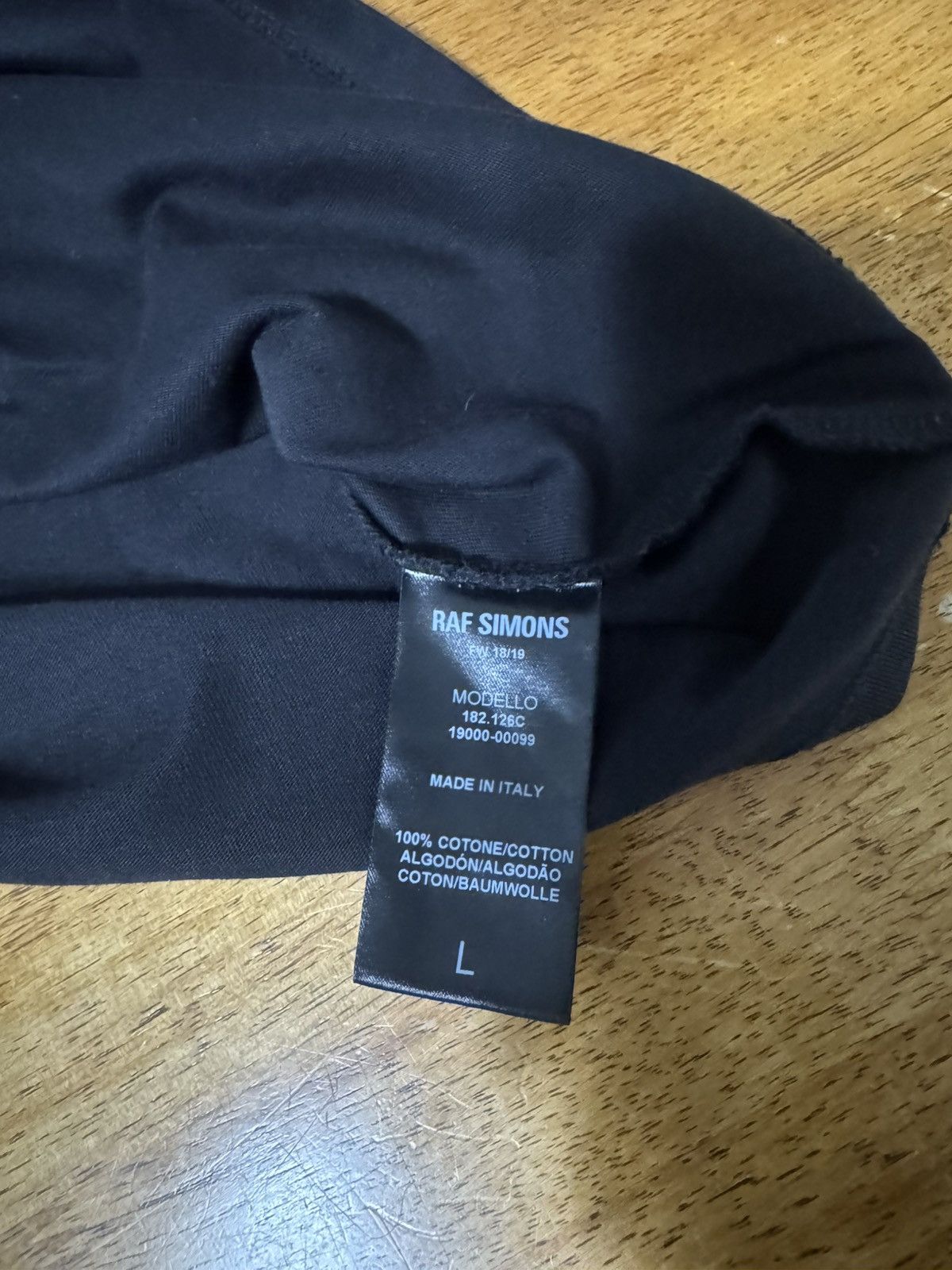 Raf Simons Raf Simons FW18 Christiane F Couple T-Shirt Size US L / EU 52-54 / 3 - 5 Thumbnail